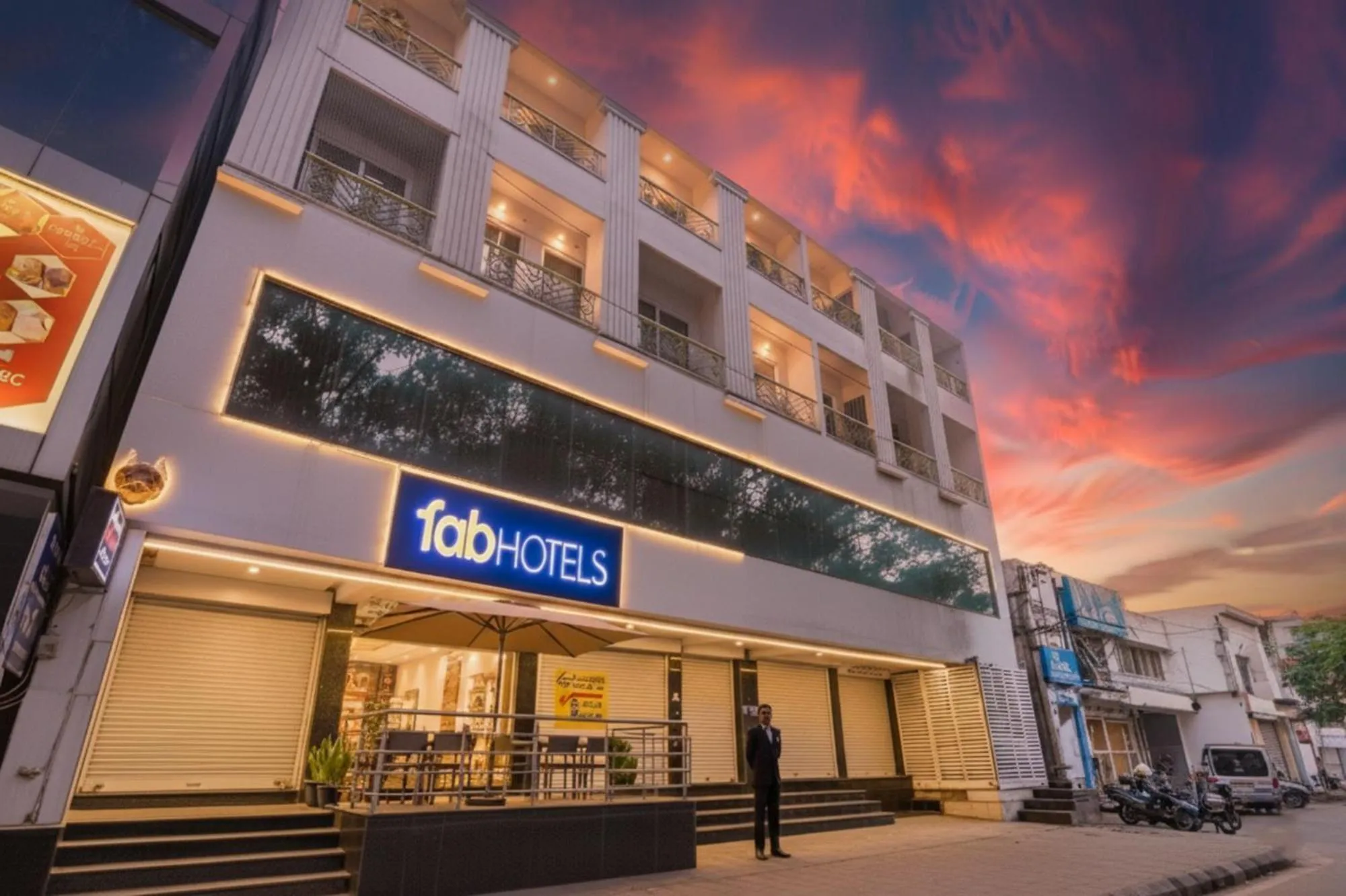 Property building in FabHotel GRK Comforts - Jayanagar