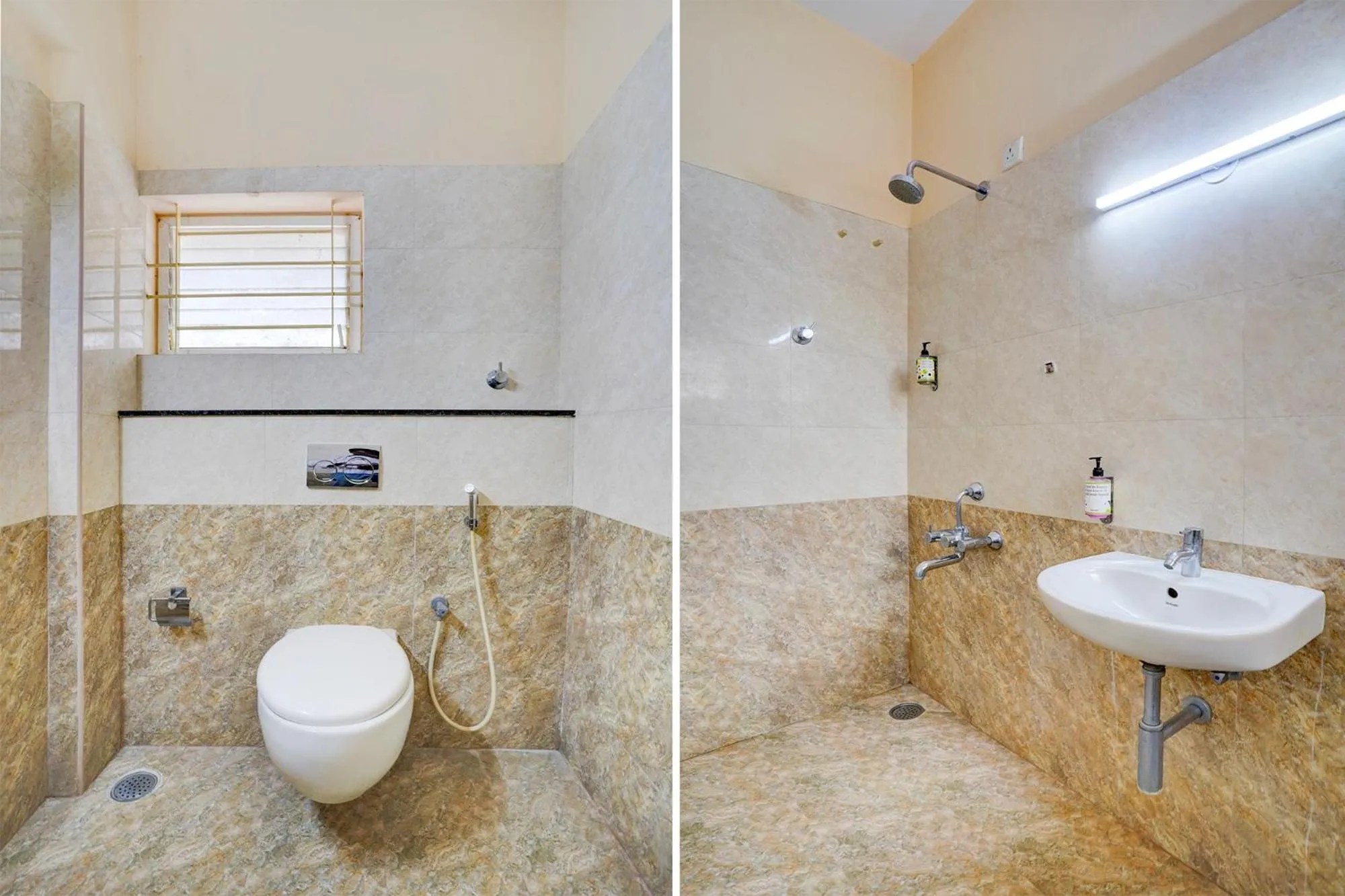 Bathroom in FabHotel GRK Comforts - Jayanagar