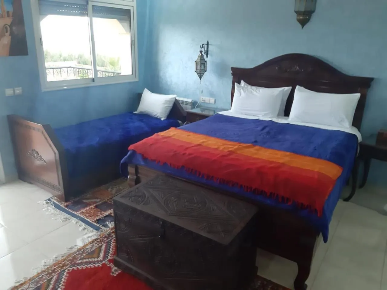 Bed in Riad TANJIL