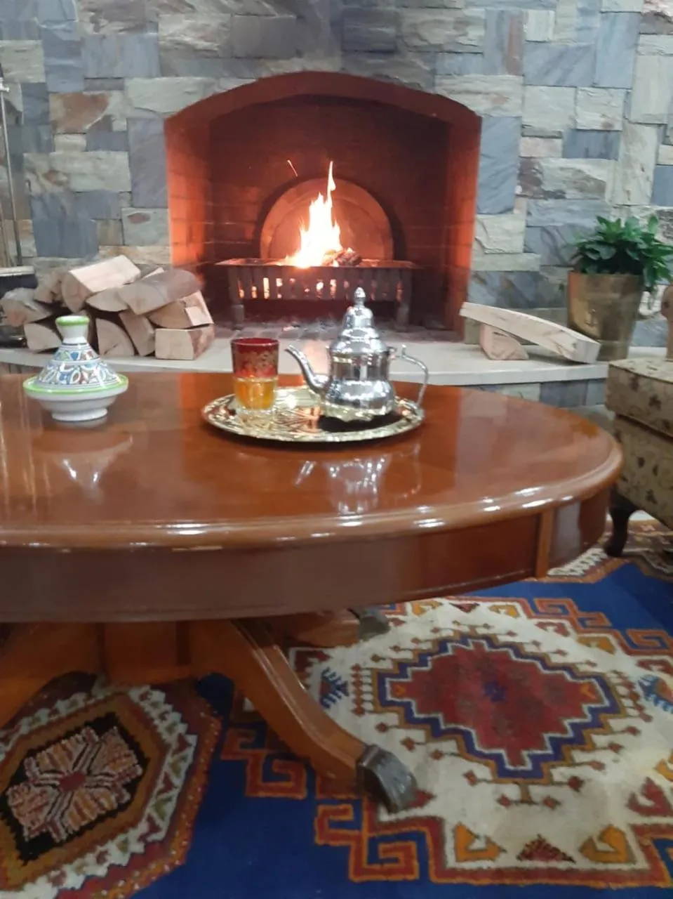 Lounge or bar in Riad TANJIL