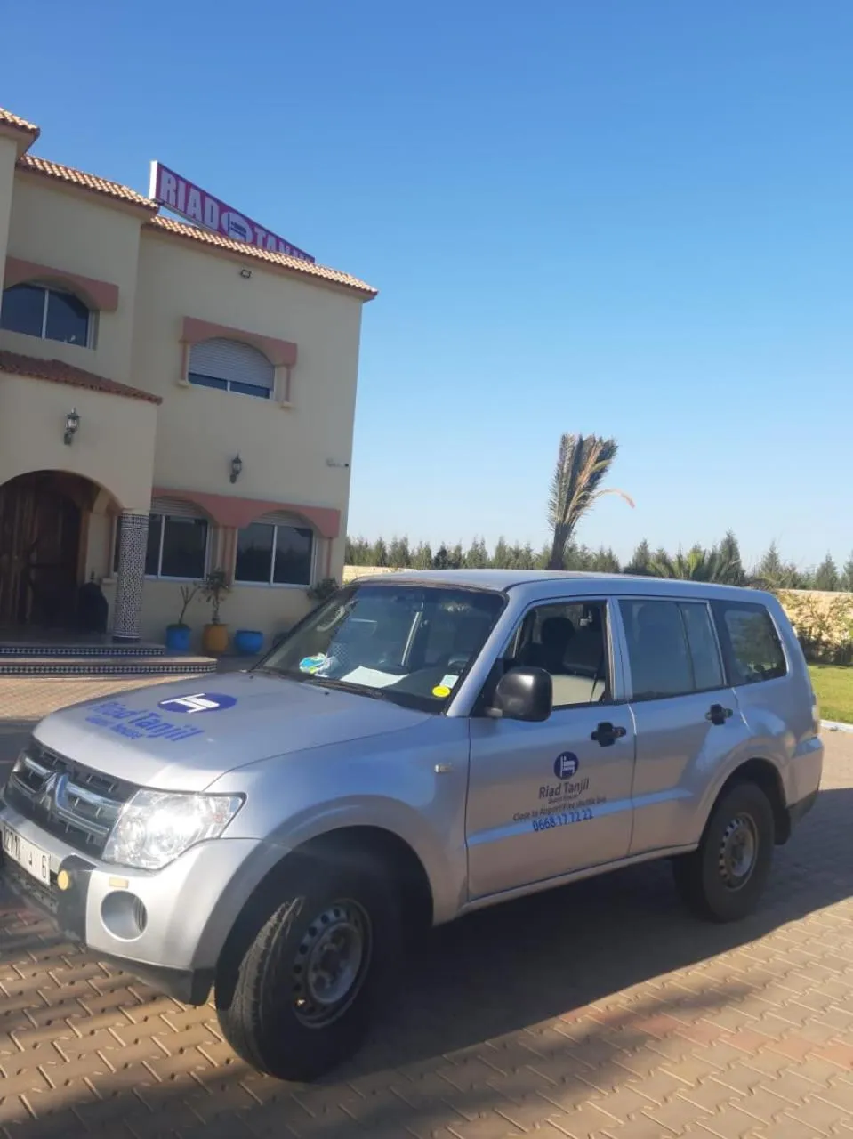 Facade/entrance in Riad TANJIL