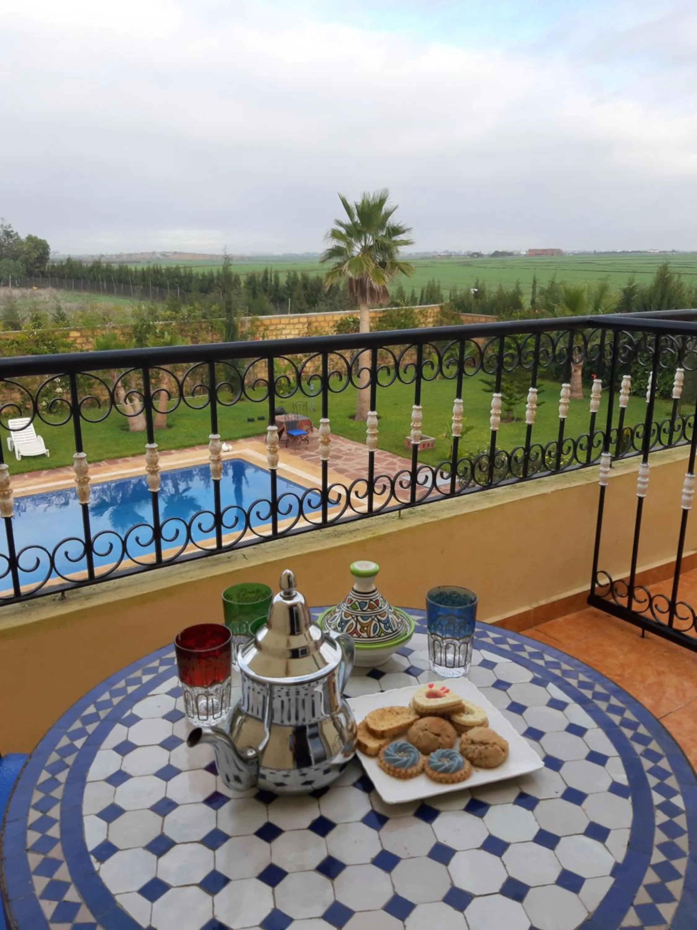 Balcony/Terrace in Riad TANJIL