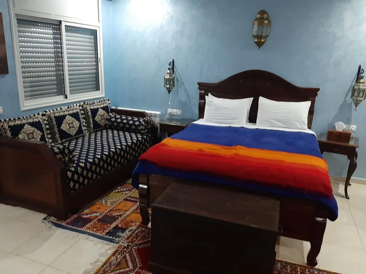 Bed in Riad TANJIL