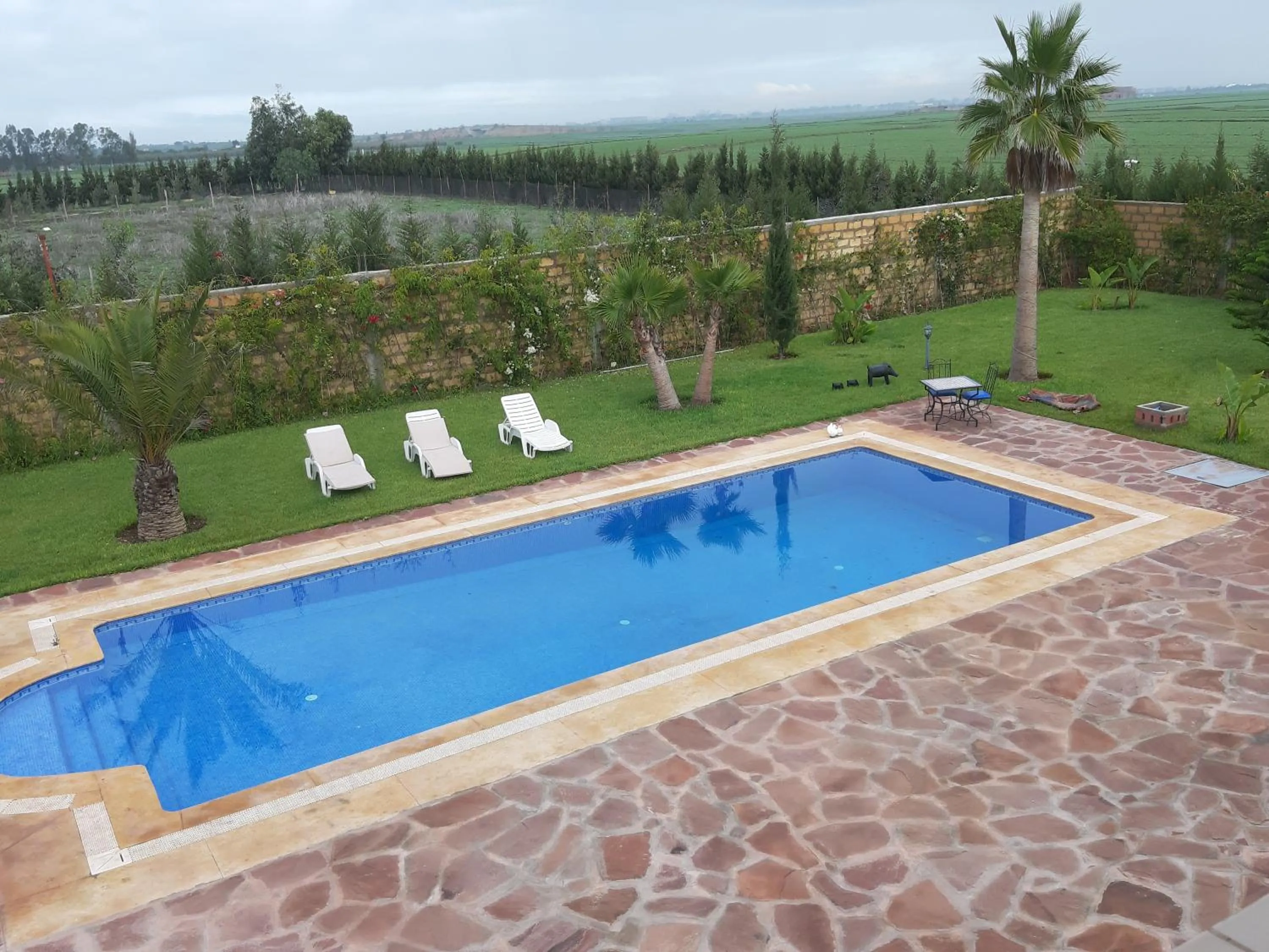 Pool view in Riad TANJIL