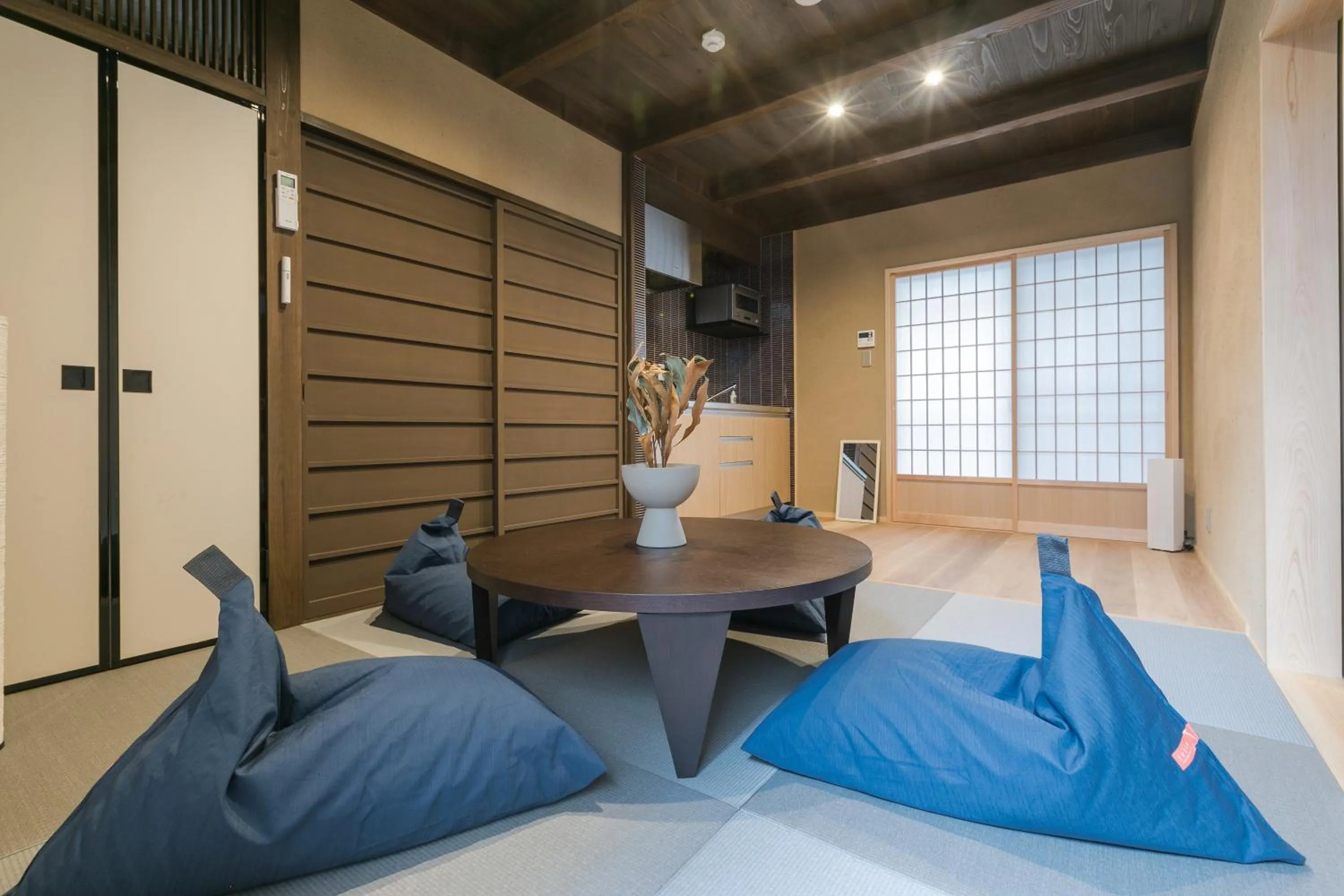 Living room in No.8 Kyoto