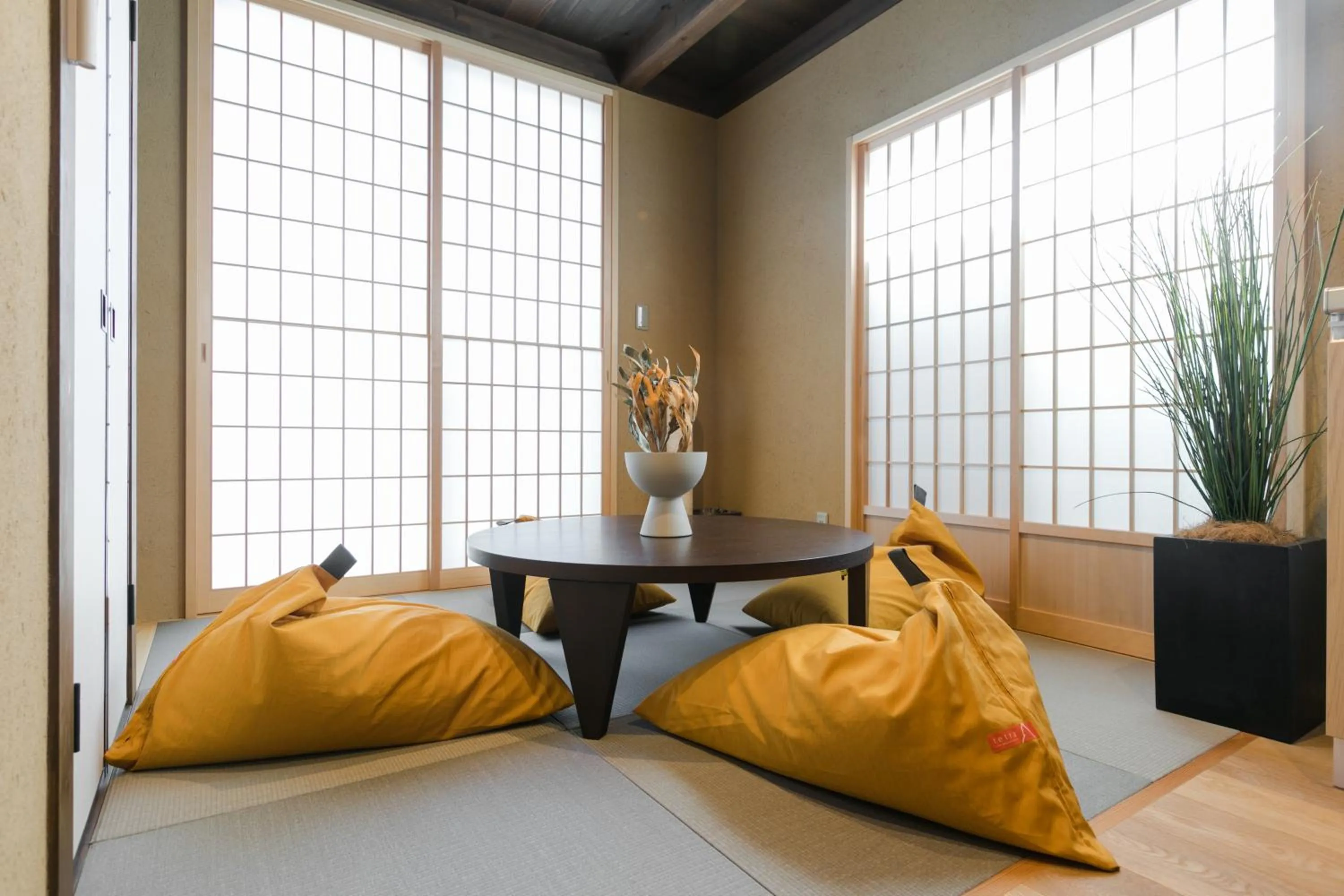 Living room in No.8 Kyoto