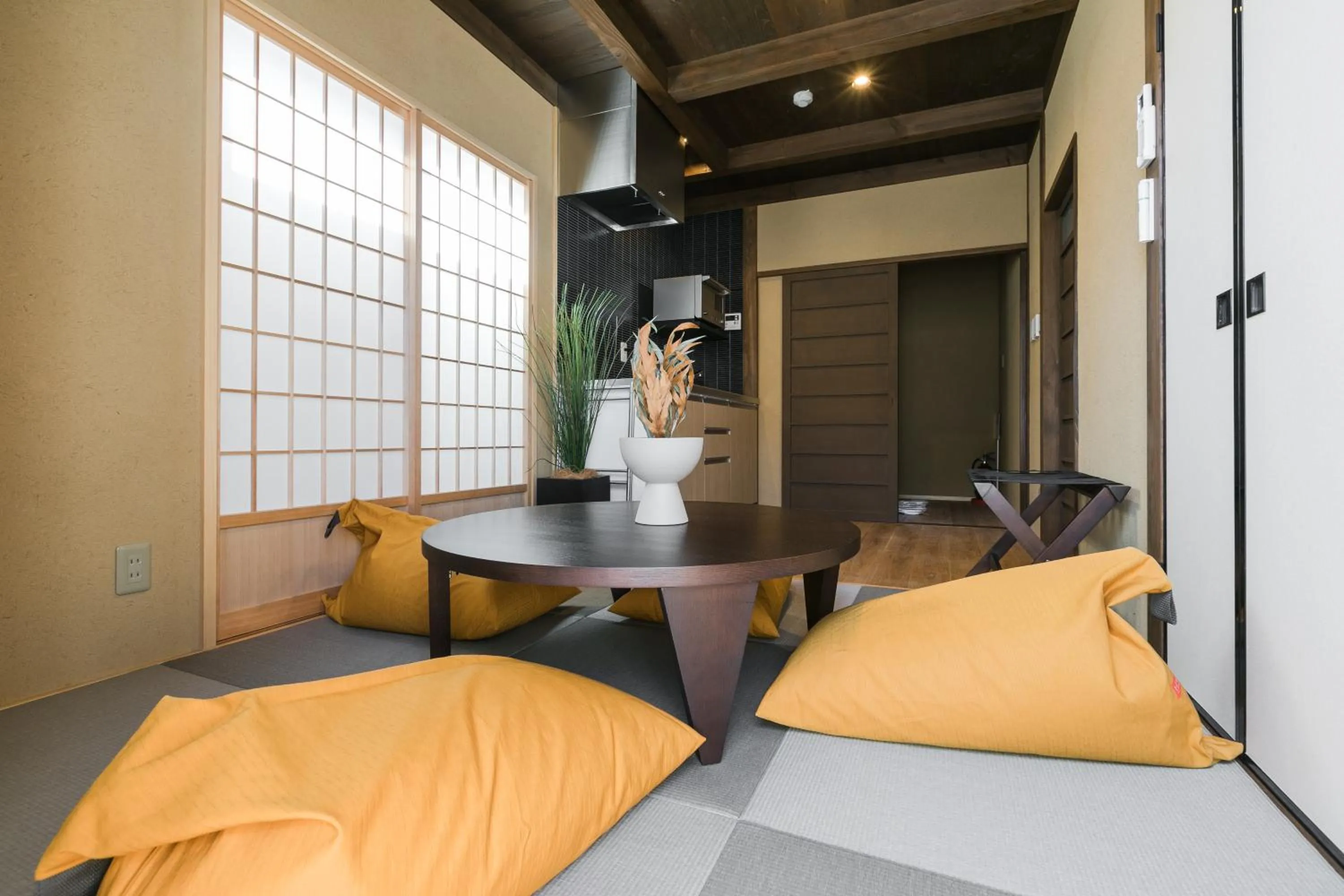 Living room in No.8 Kyoto