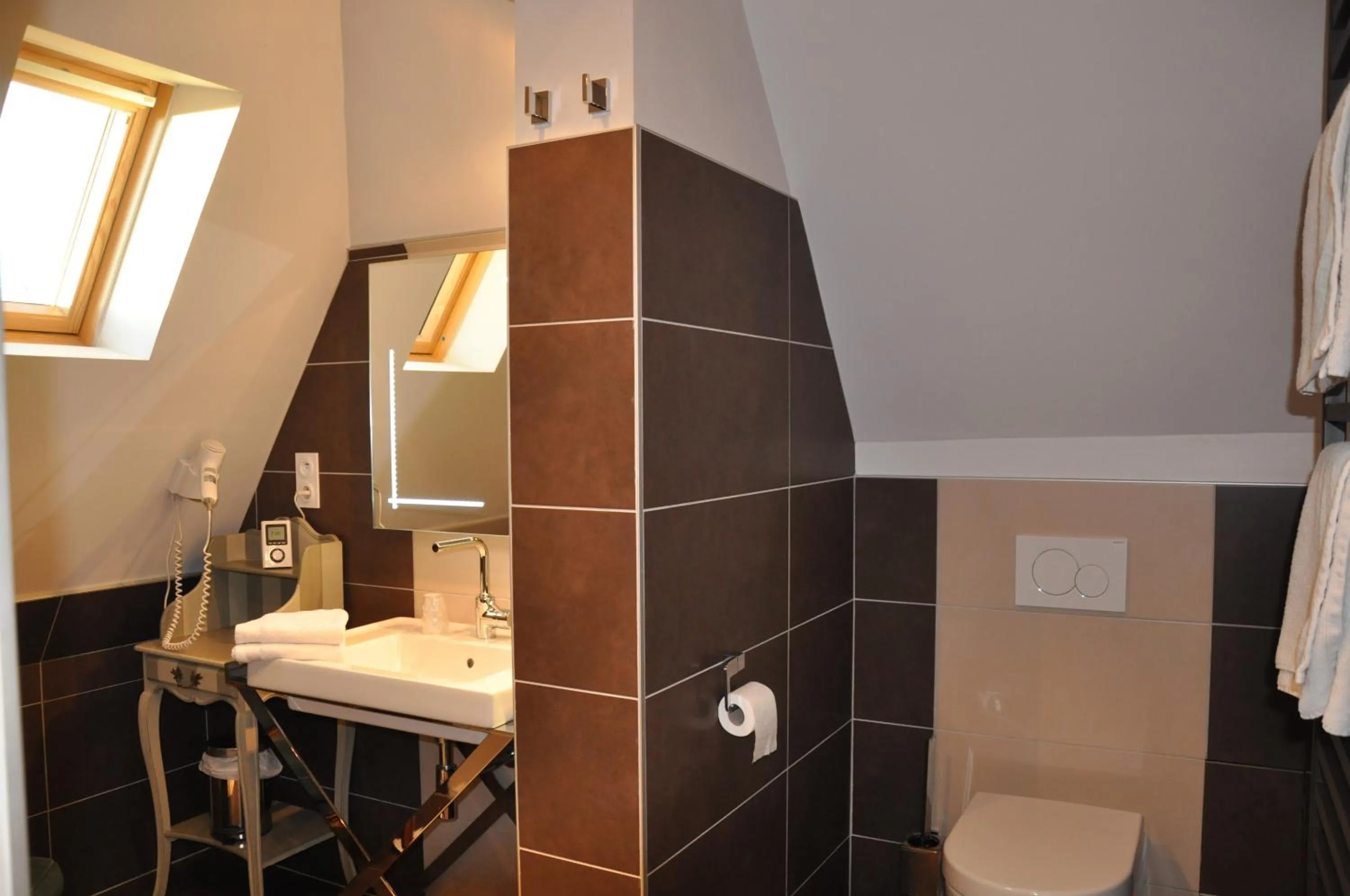 Toilet in Manoir des Lions de Tourgéville