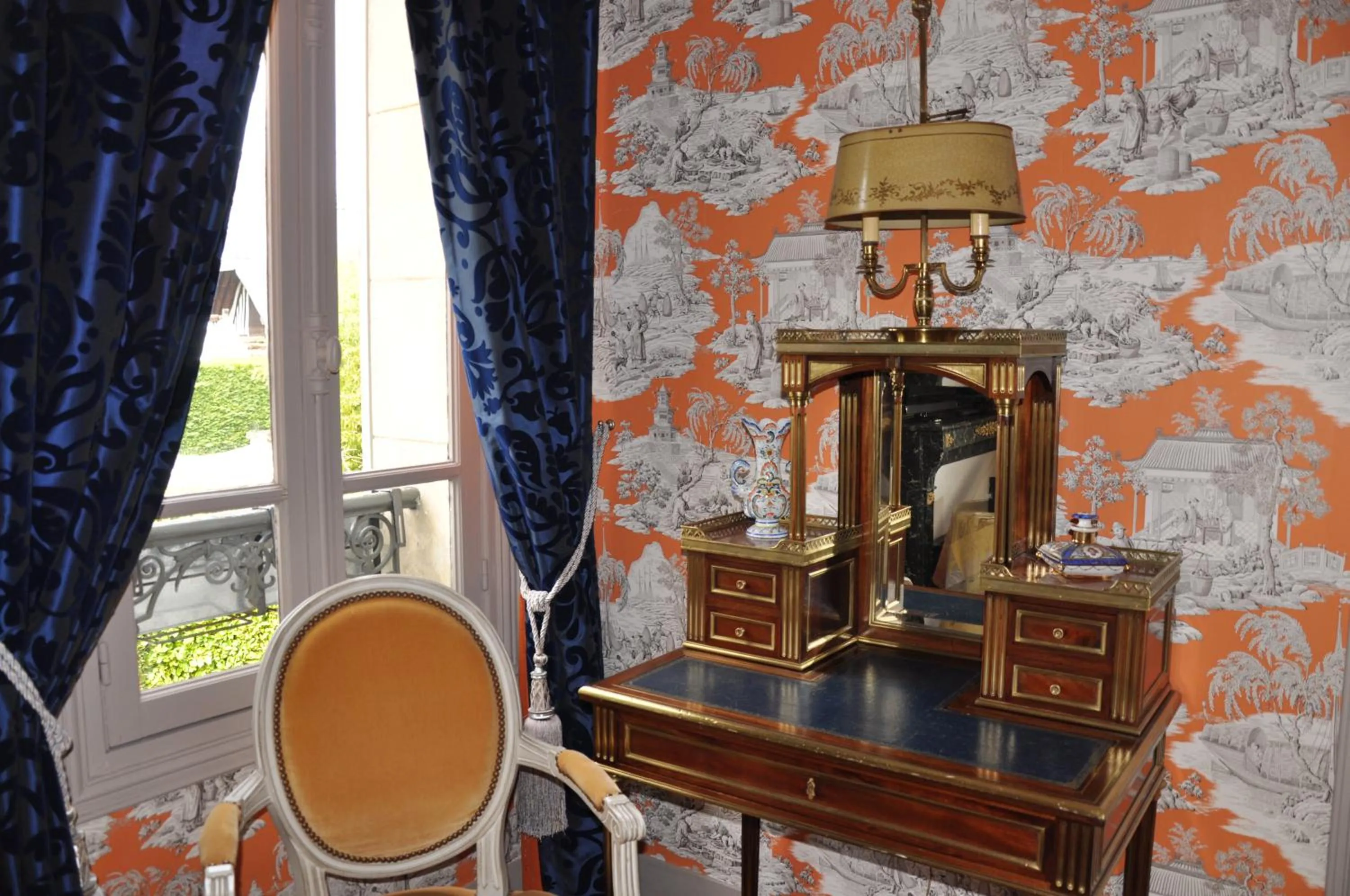 Decorative detail in Manoir des Lions de Tourgéville