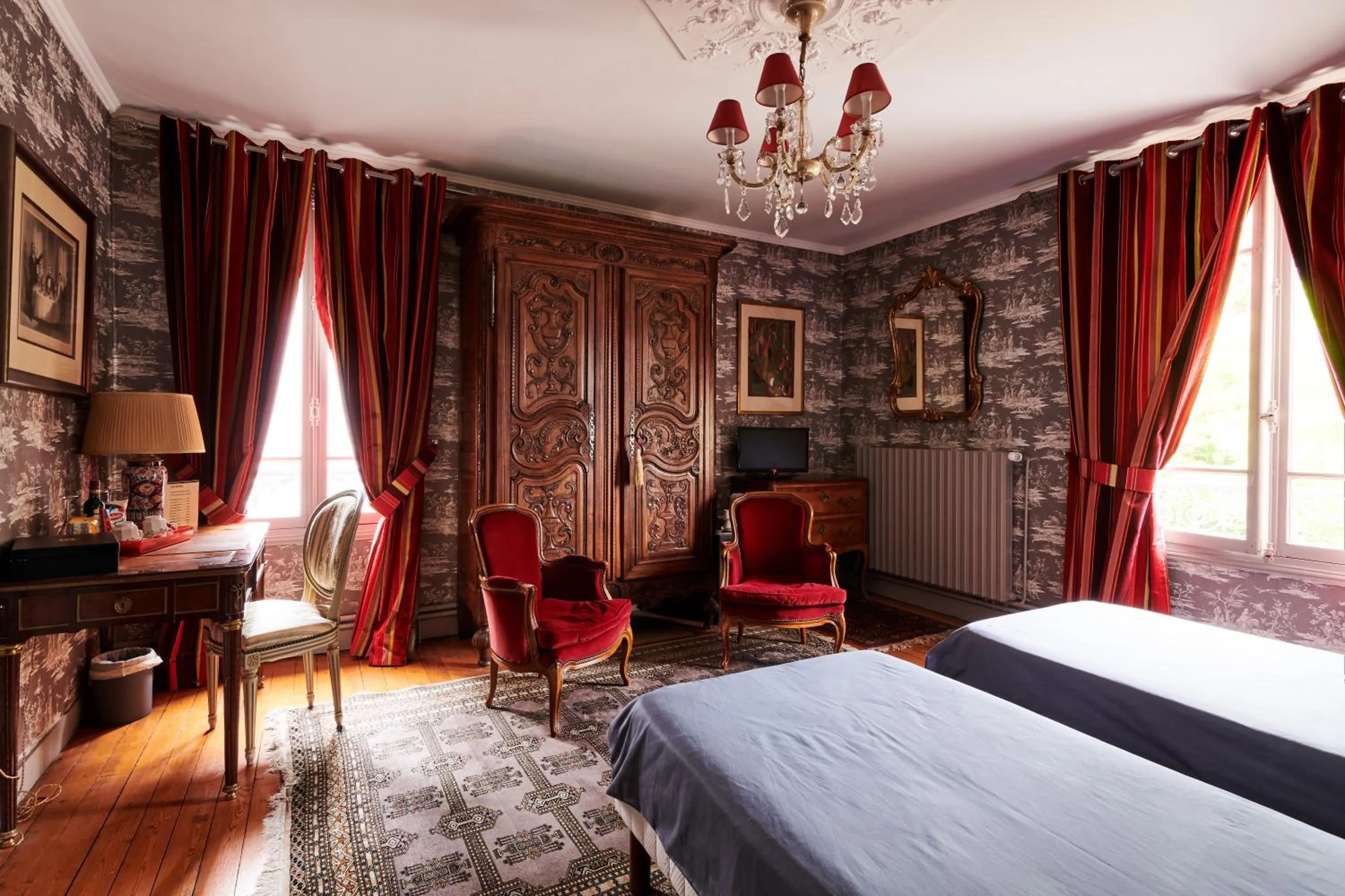 Bed in Manoir des Lions de Tourgéville