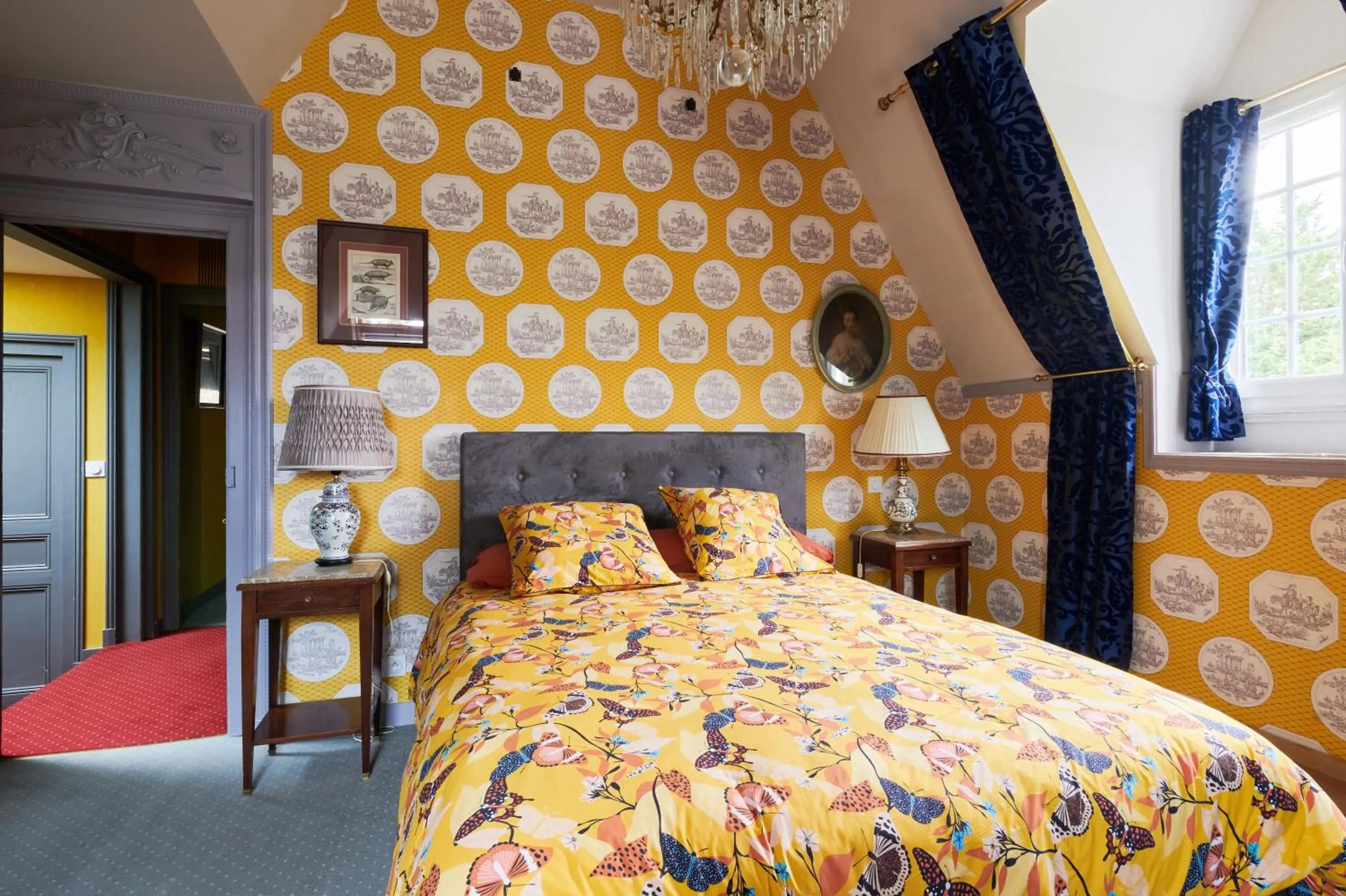 Bed in Manoir des Lions de Tourgéville