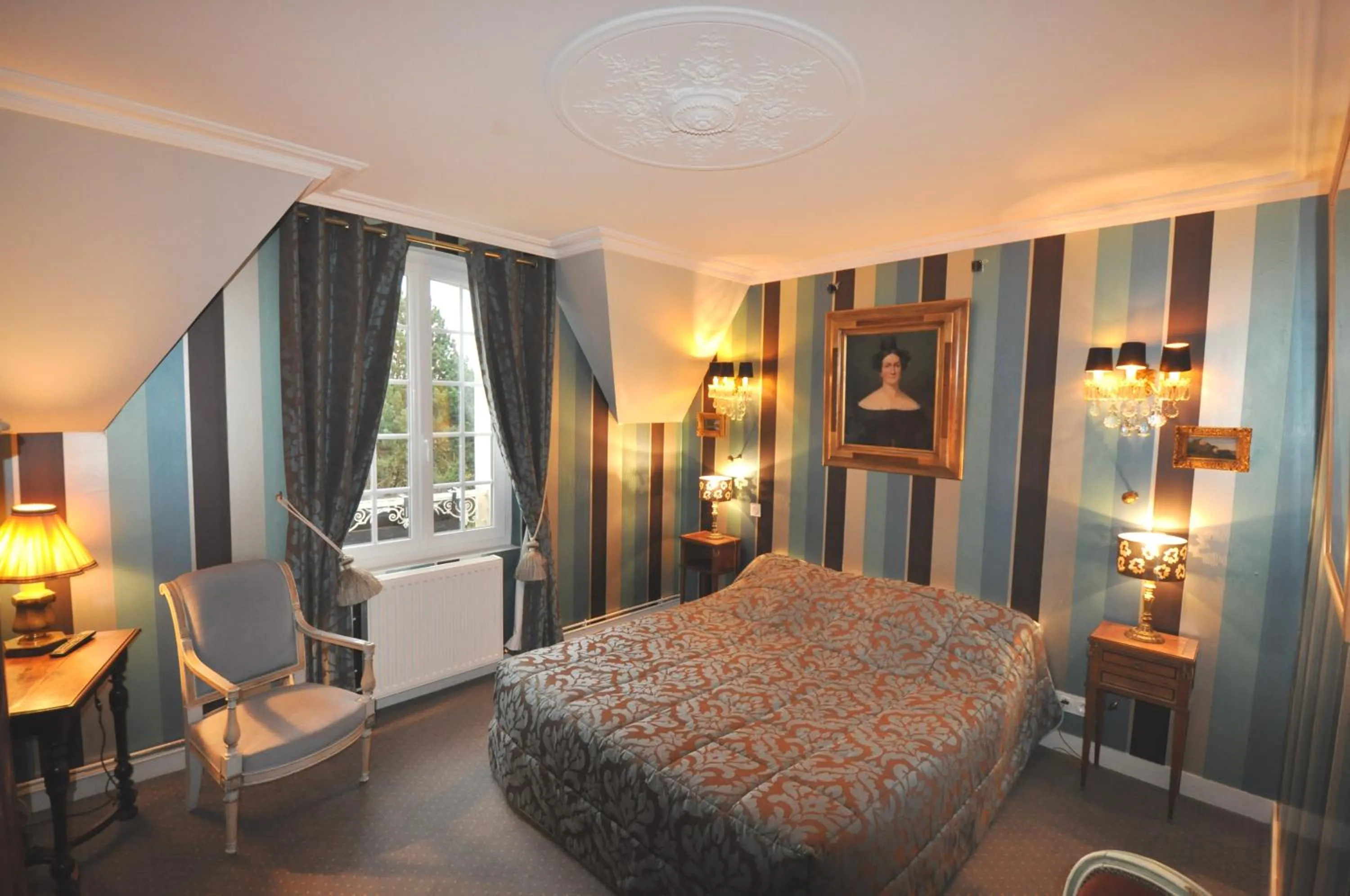 Bed in Manoir des Lions de Tourgéville