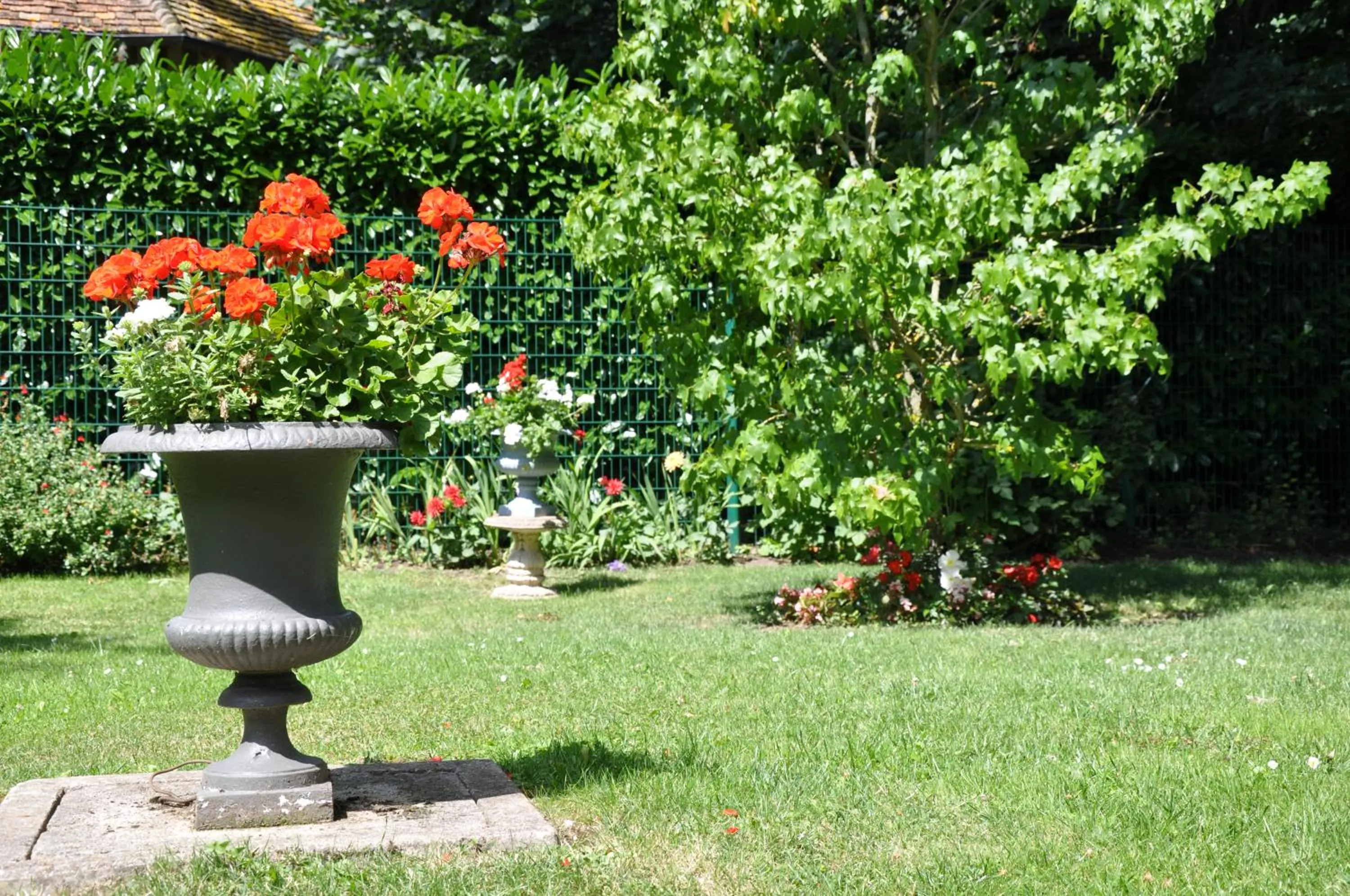 Garden in Manoir des Lions de Tourgéville
