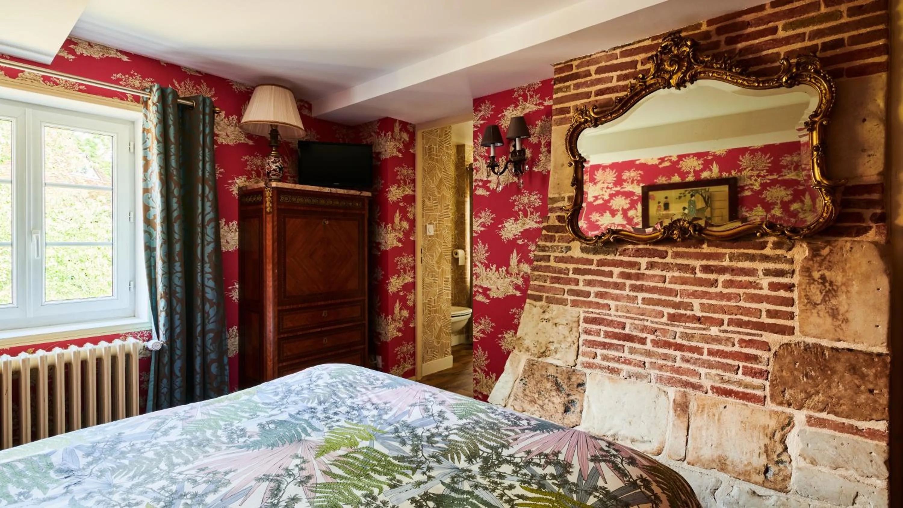 Bed in Manoir des Lions de Tourgéville