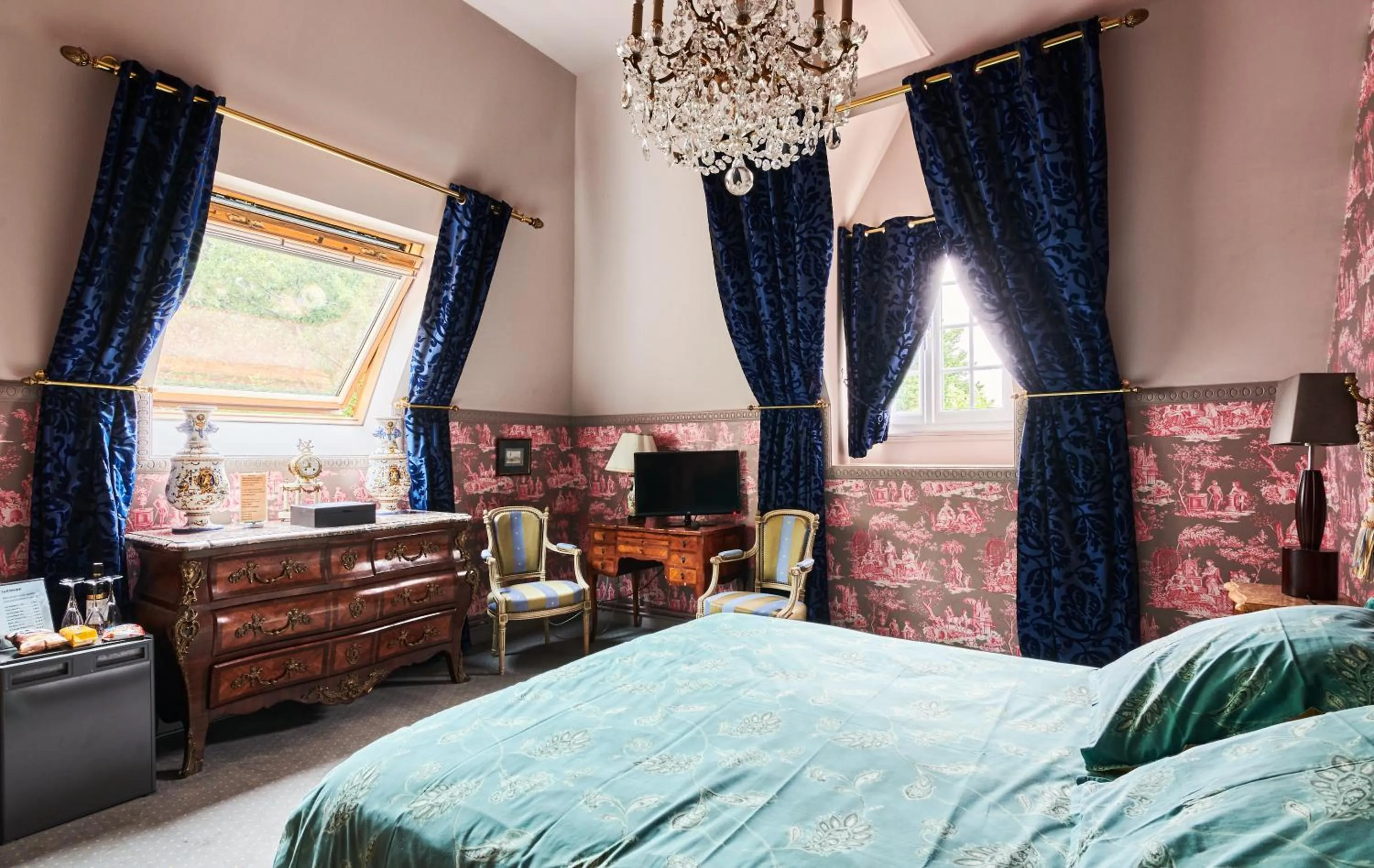 Bed in Manoir des Lions de Tourgéville