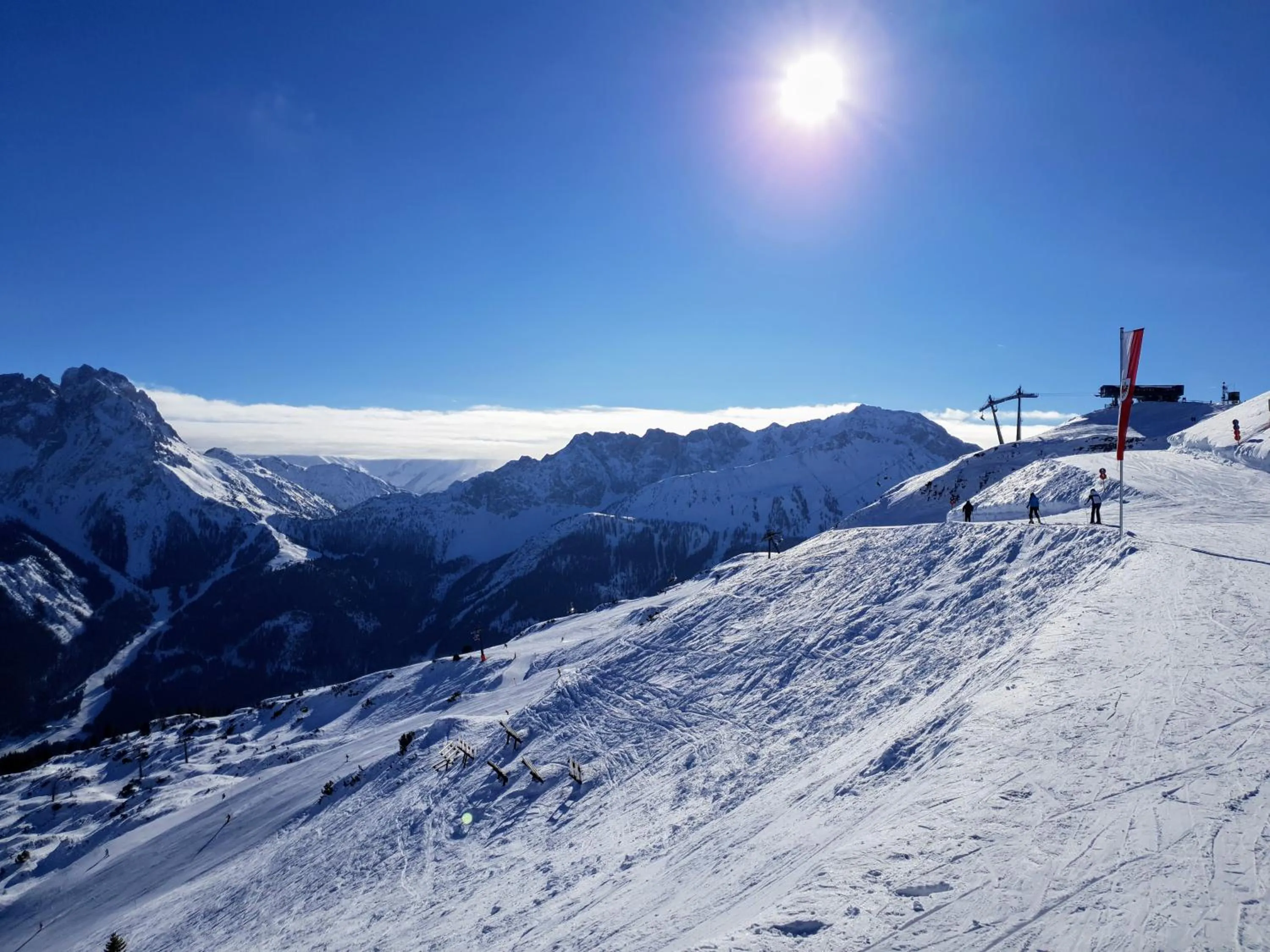 Winter in Alpen Appartements Lärchenhof