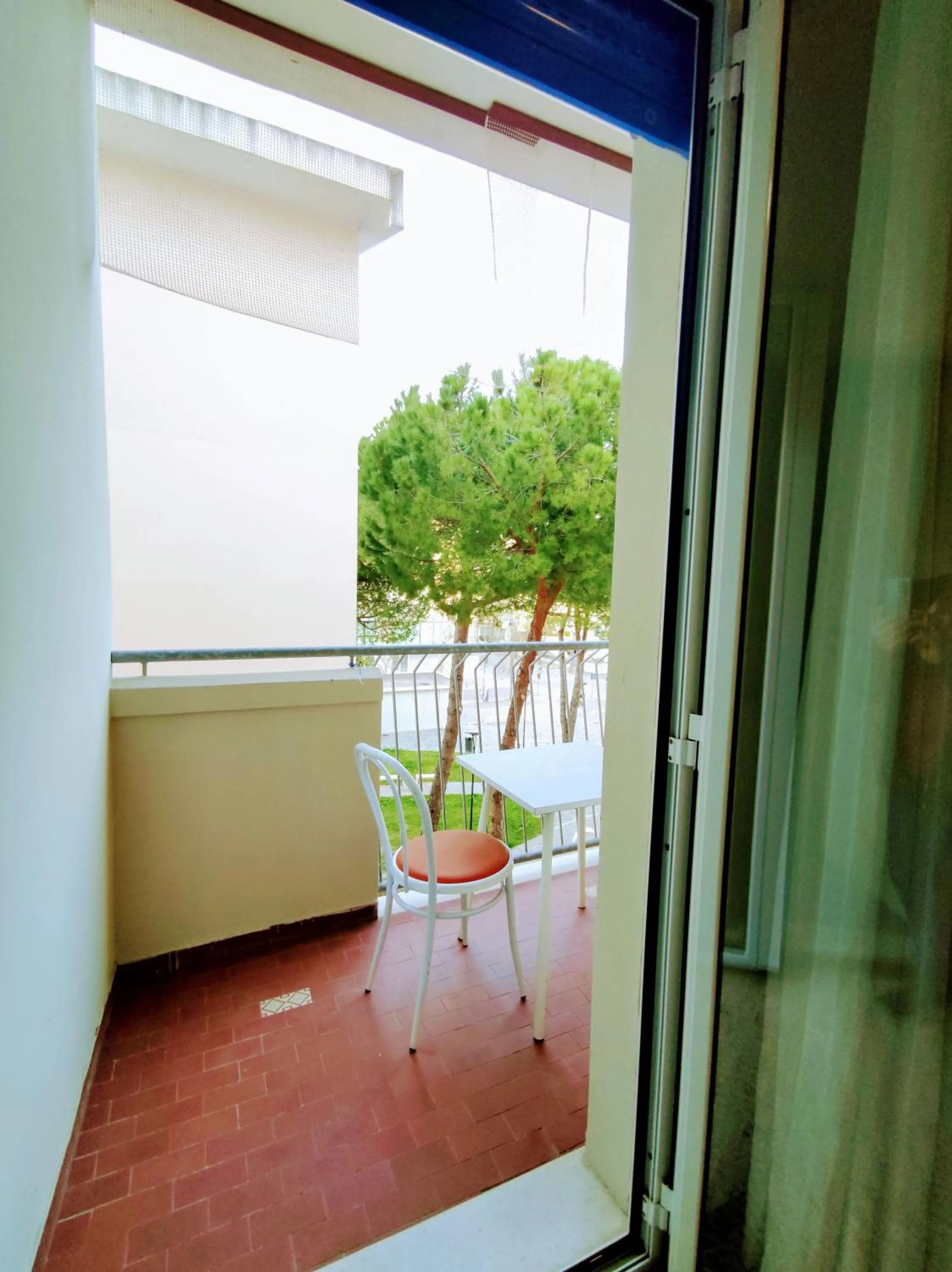 Balcony/Terrace in Hotel Adria B&B - Colazione fino alle 12