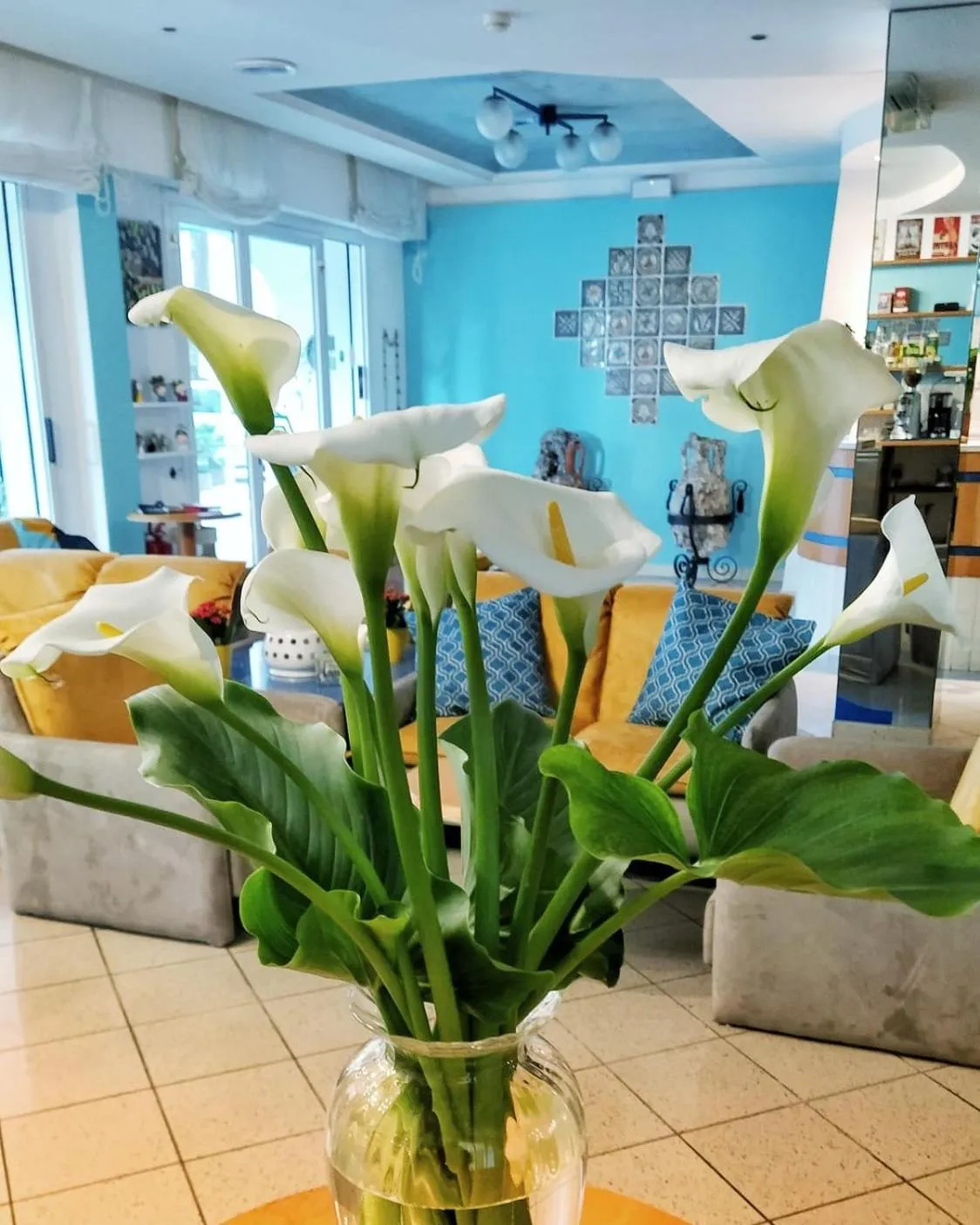 Lobby or reception in Hotel Adria B&B - Colazione fino alle 12