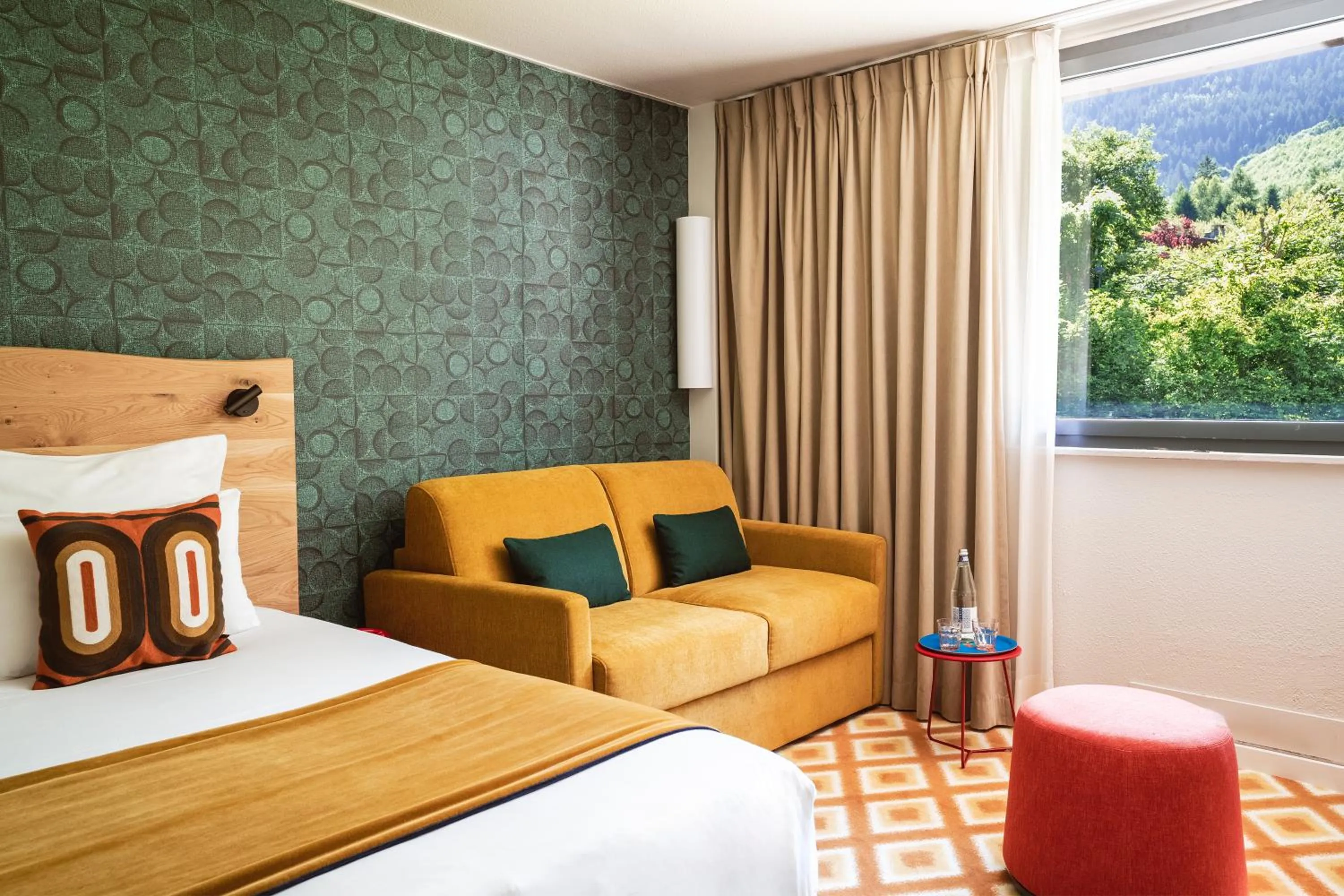 Bedroom, Bed in Big Sky Hotel & Spa