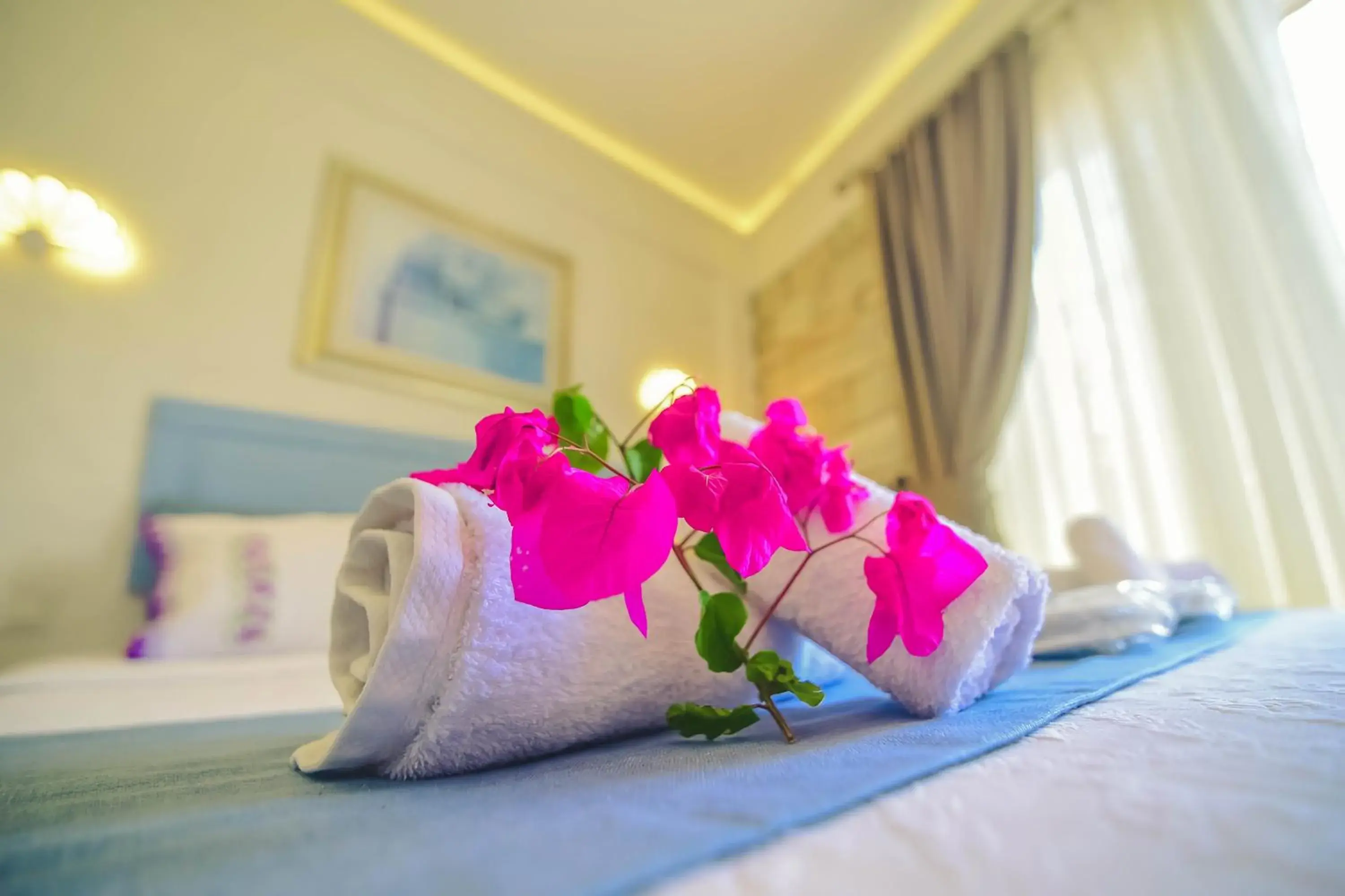 Bed in Alacati Asmali Konak Hotel Bed in Alacati Asmali Konak Hotel