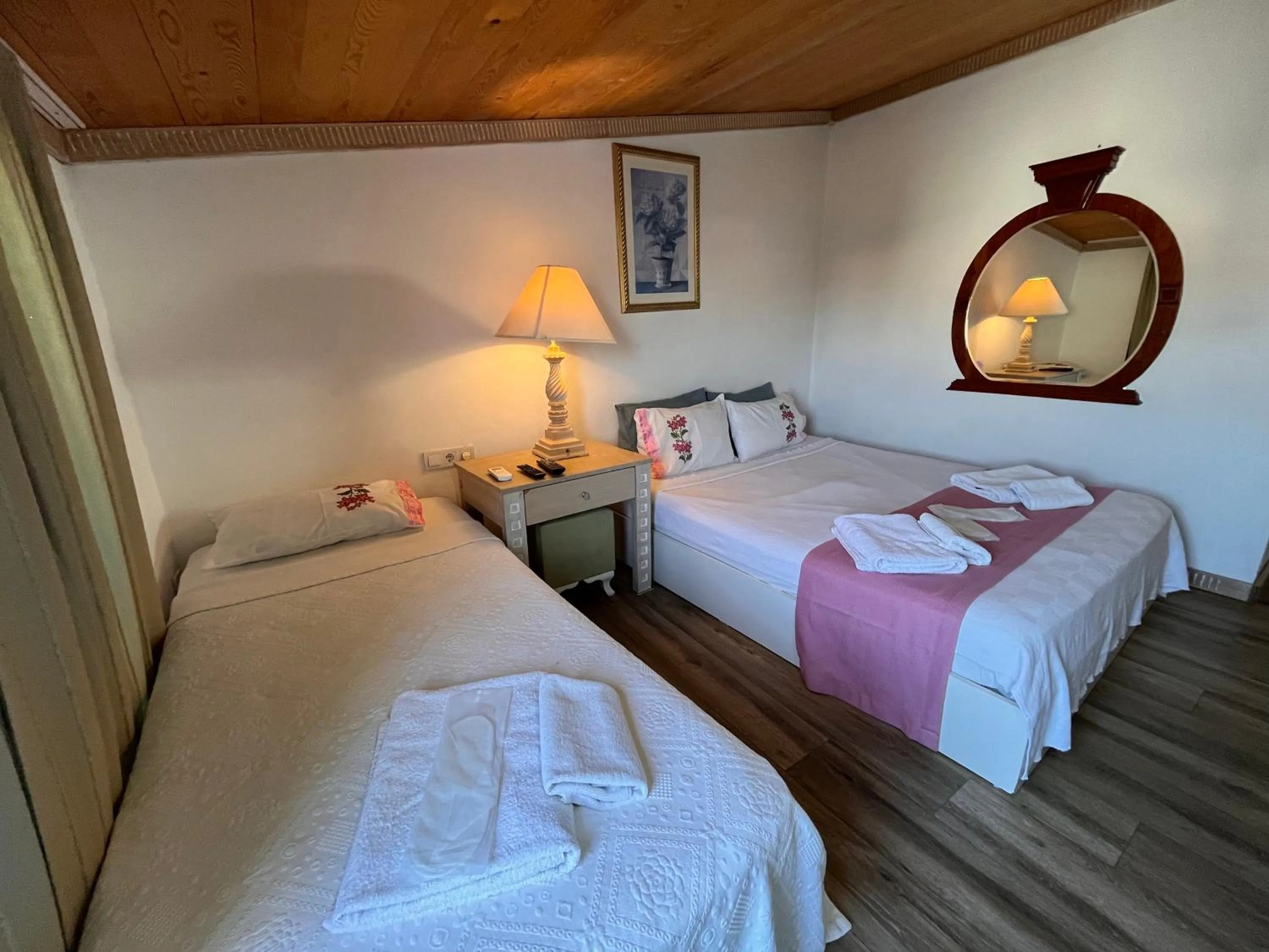 Bed in Alacati Asmali Konak Hotel