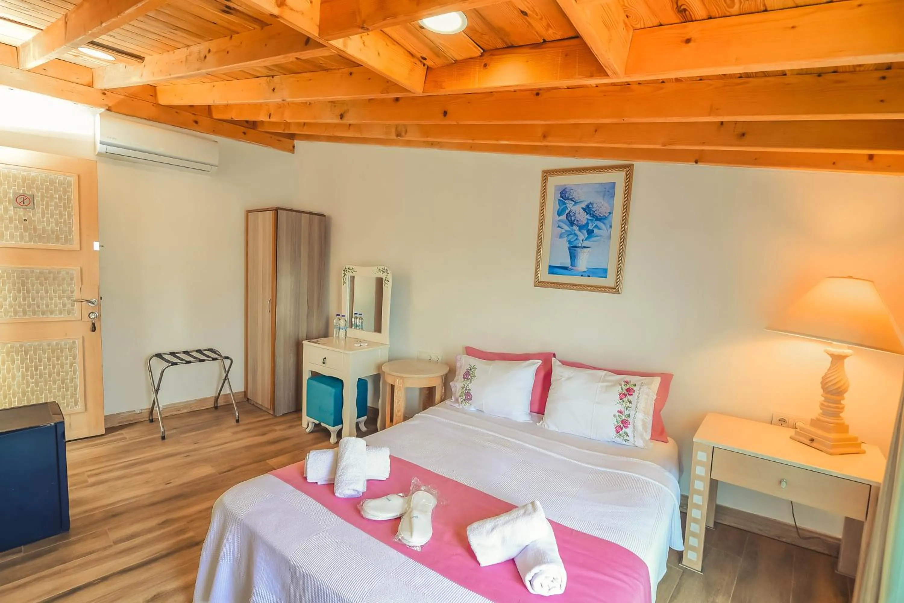 Bed in Alacati Asmali Konak Hotel