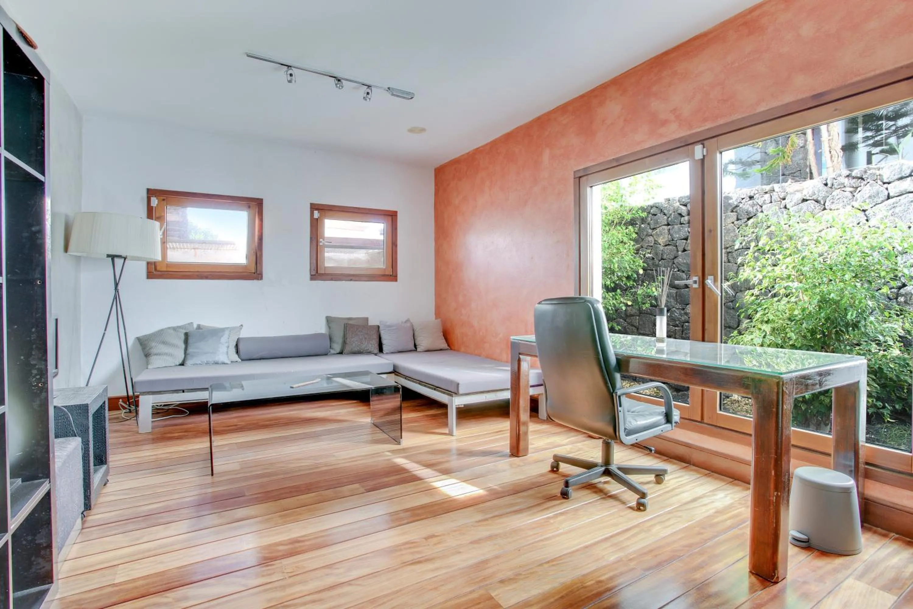 Living room in Villa Abaego