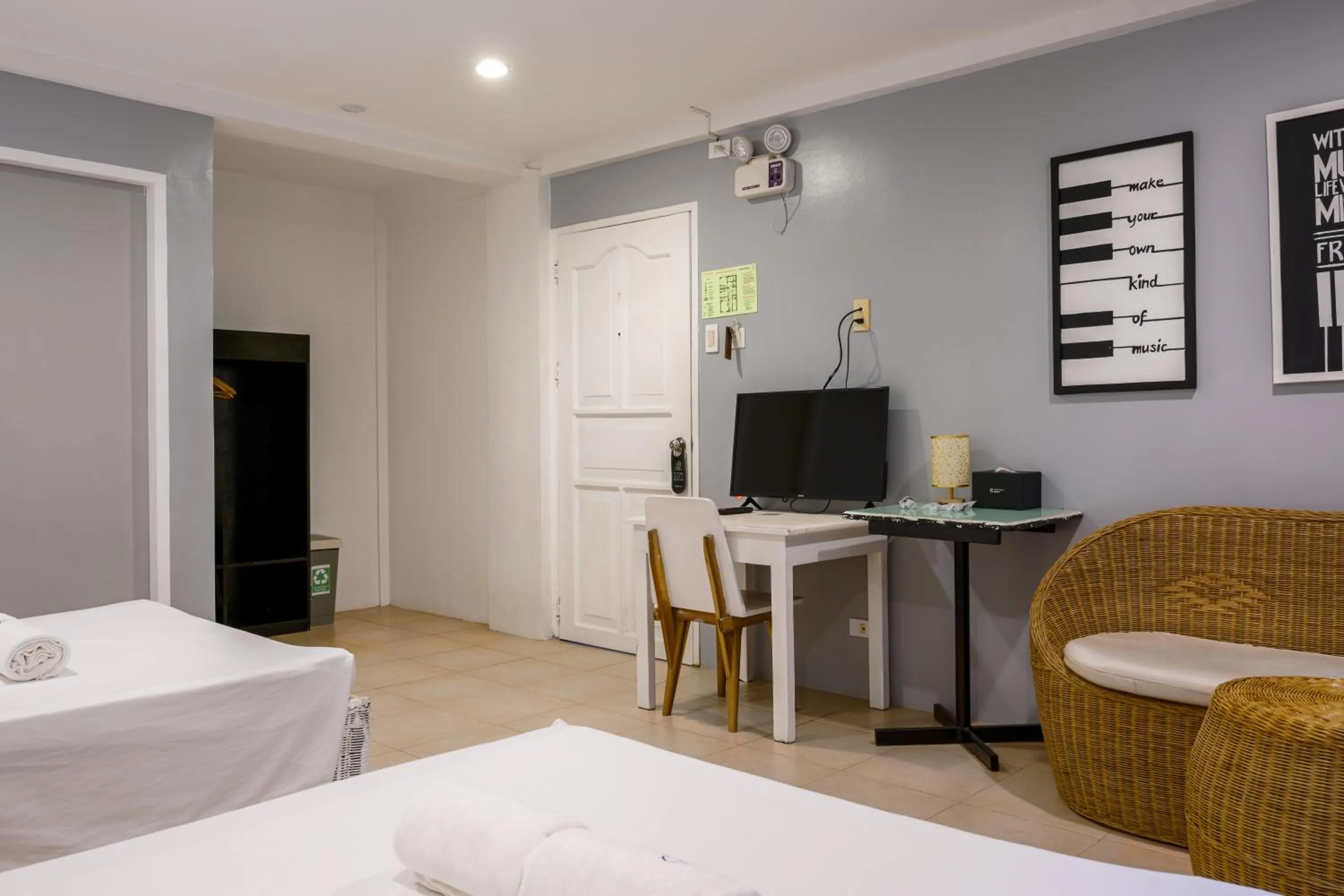 TV and multimedia, Bed in Casa Cecilia