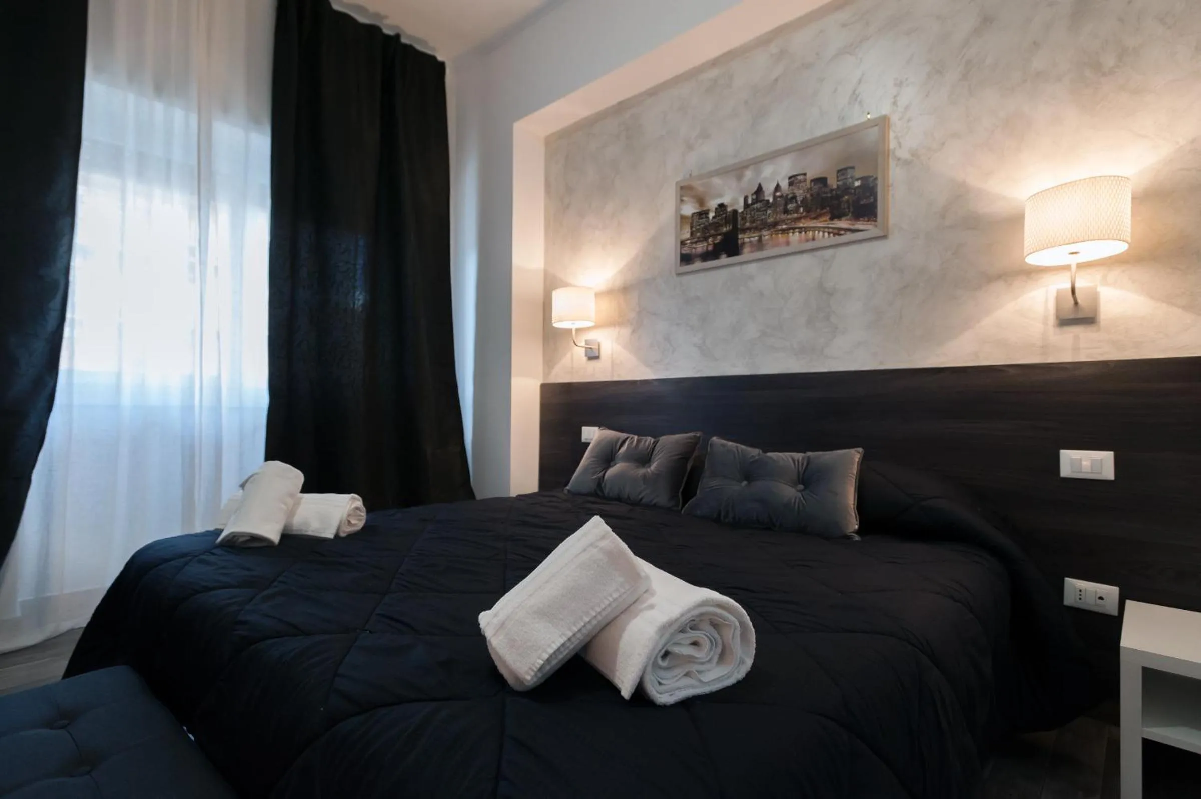 Bedroom, Bed in TIBURTINA INN GUEST HOUSE