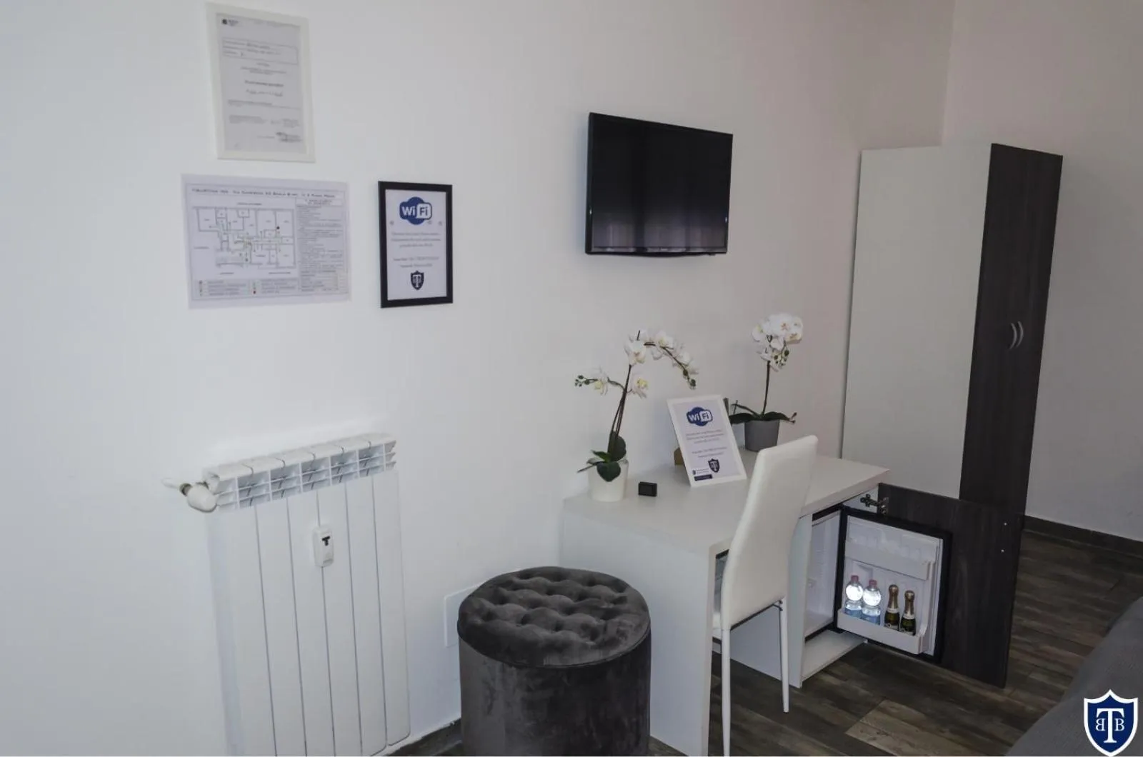 Bedroom in TIBURTINA INN GUEST HOUSE