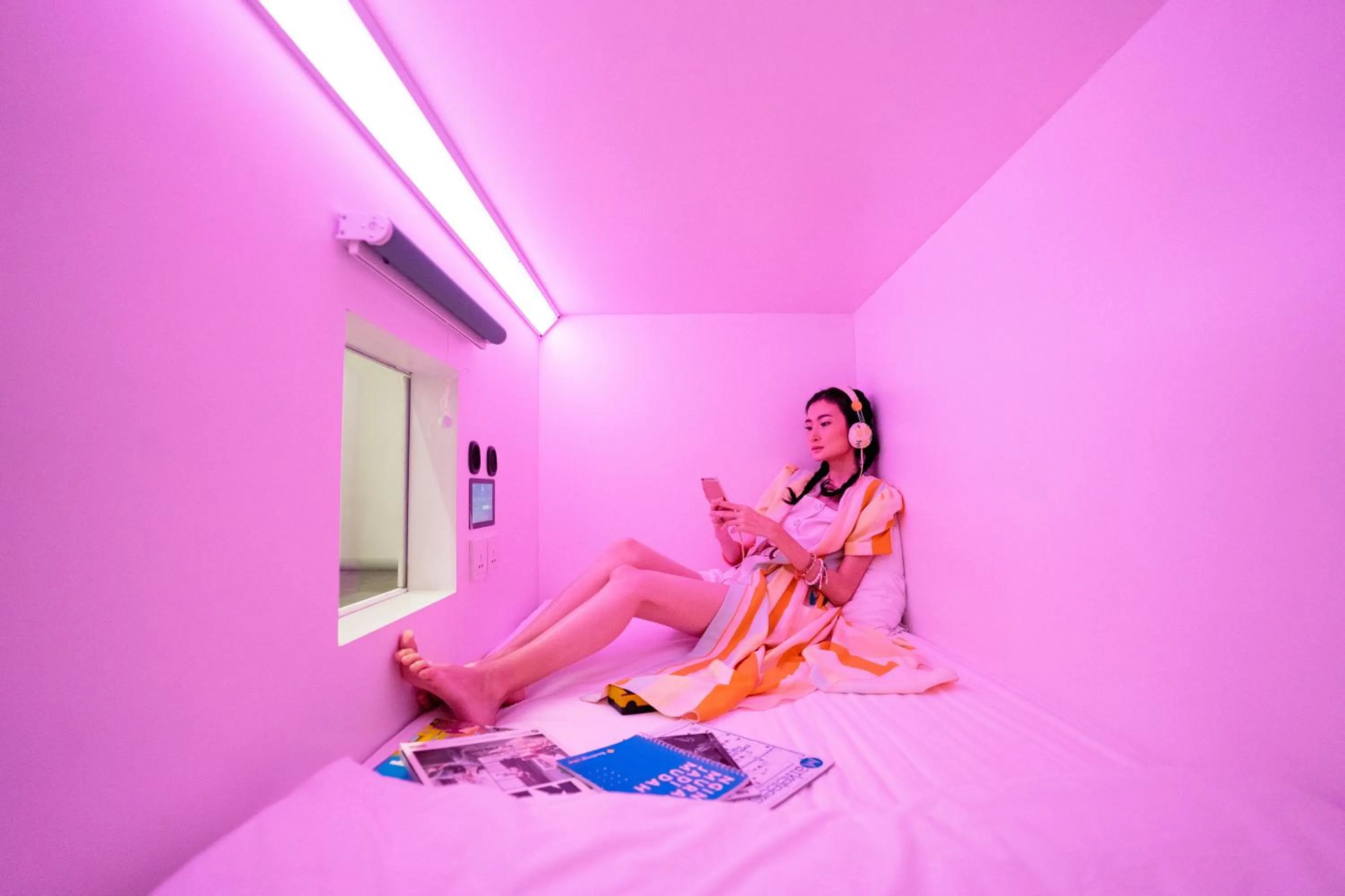 Bedroom in Bobopod Alun-Alun, Bandung