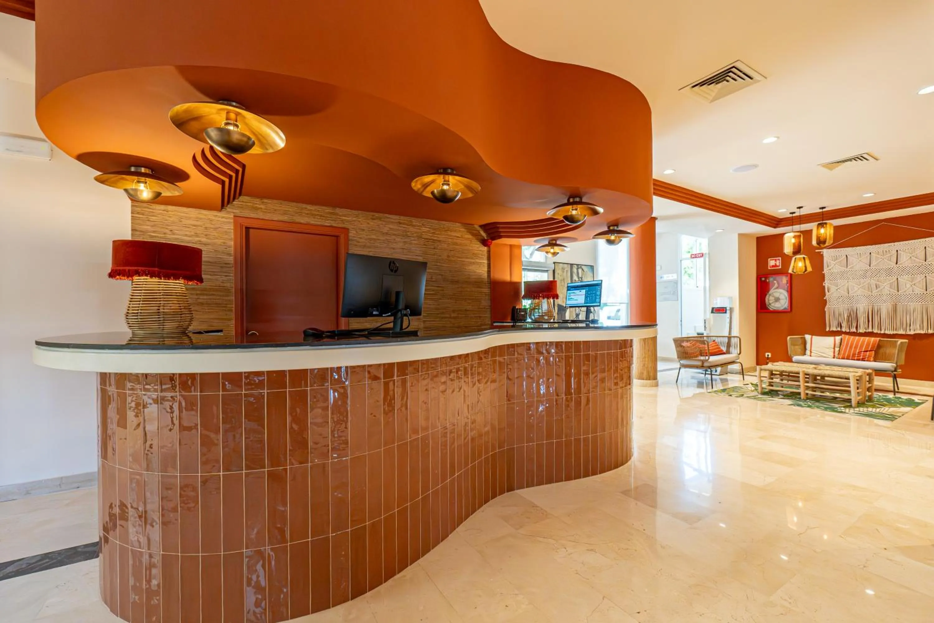 Lobby or reception in Hotel Rosella affiliated by Intelier