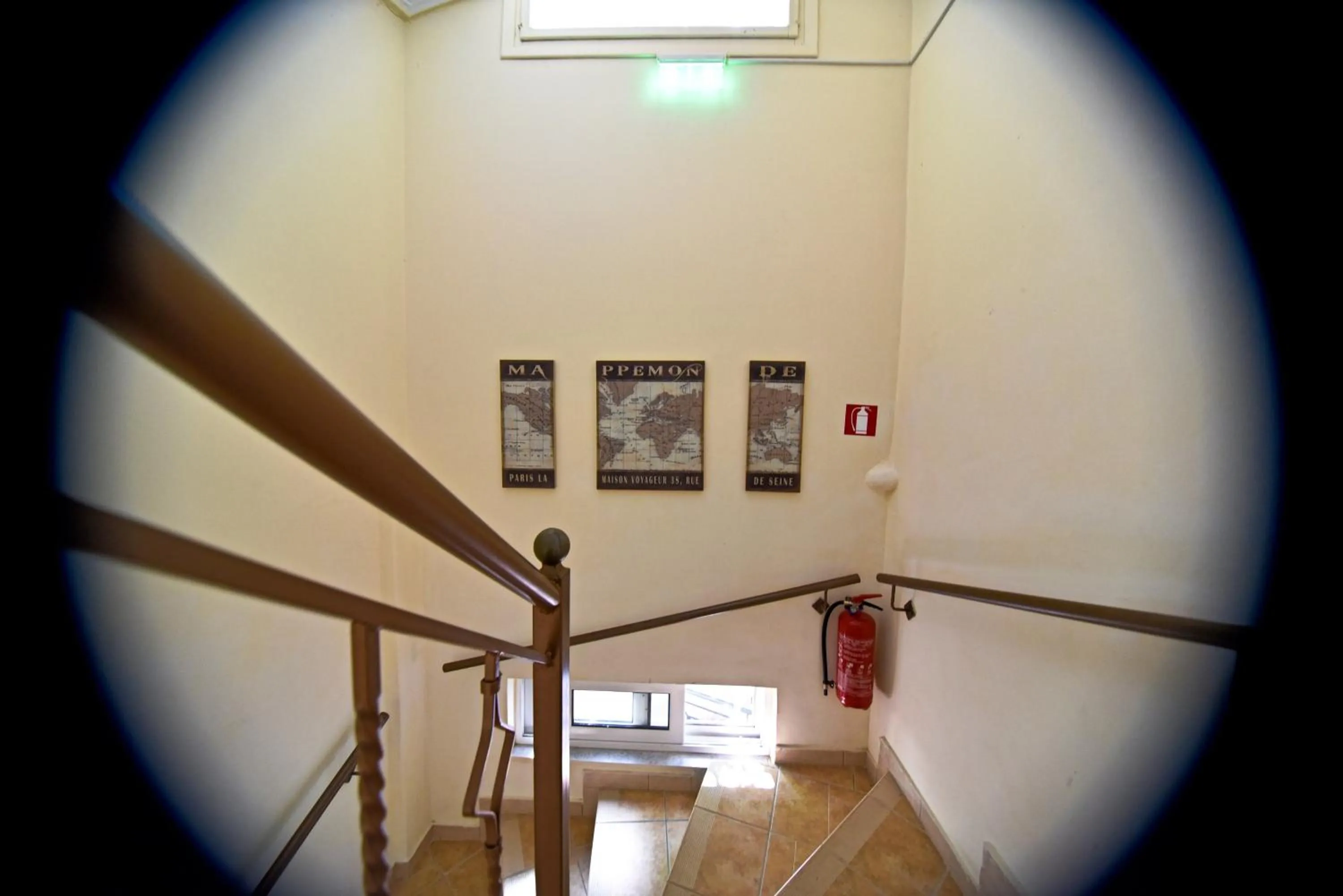 Decorative detail in Tsertos Apartments