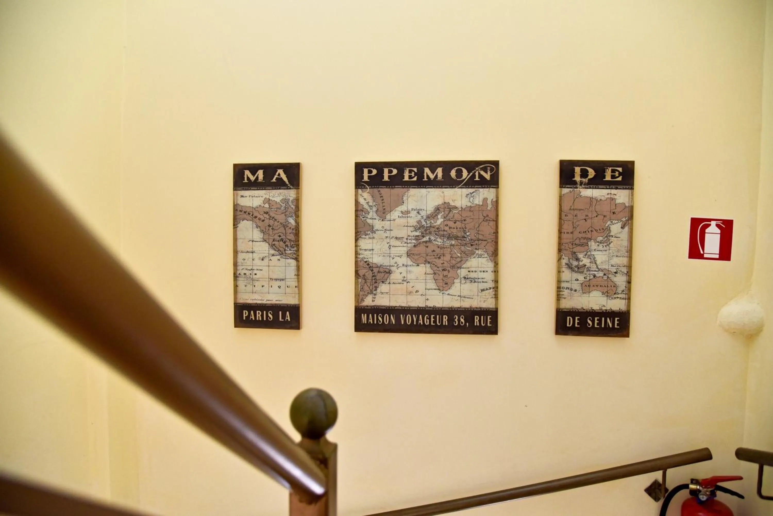 Decorative detail in Tsertos Apartments