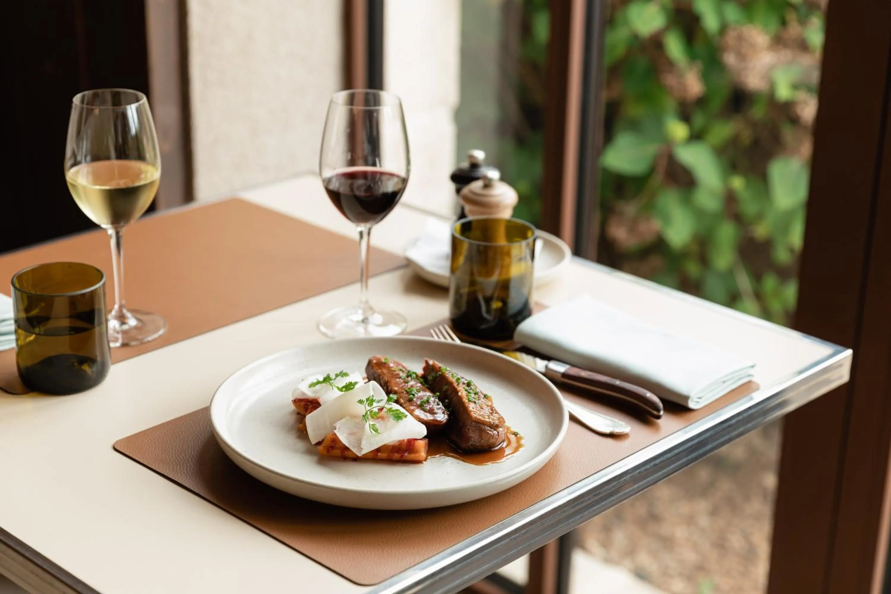 Restaurant/places to eat in Les Sources de Cheverny