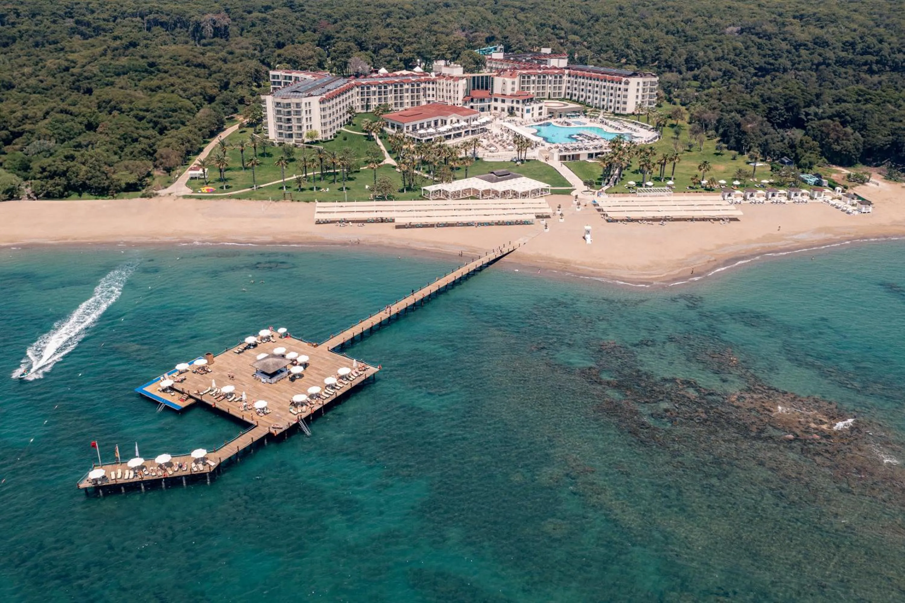 Beach in Arcanus Hotels Sorgun - Ultra All Inclusive