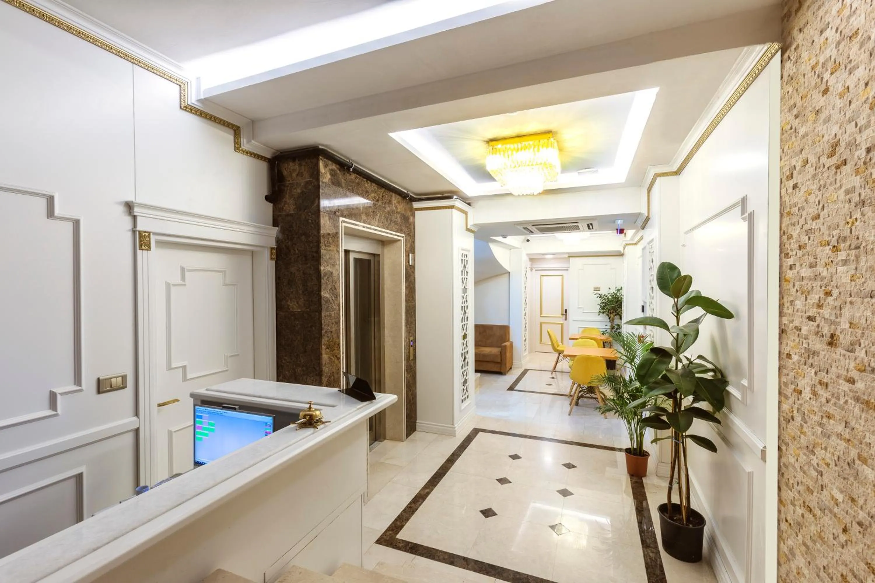 Lobby or reception in City Hall Hotel Sultanahmet