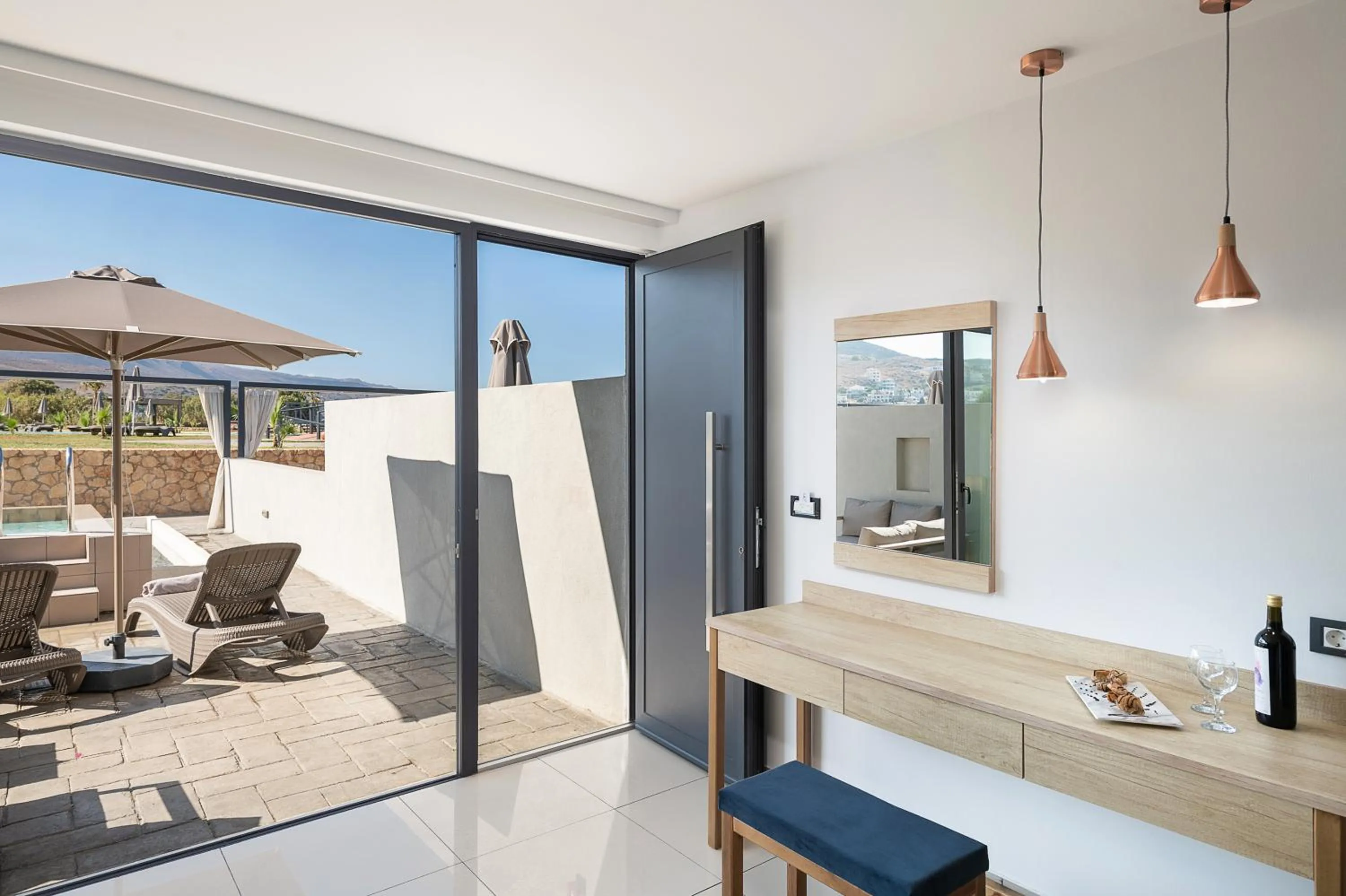 Balcony/Terrace in Galini Palace