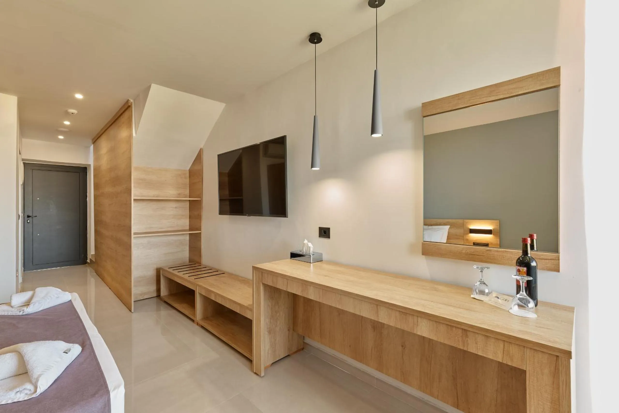 Bed in Galini Palace