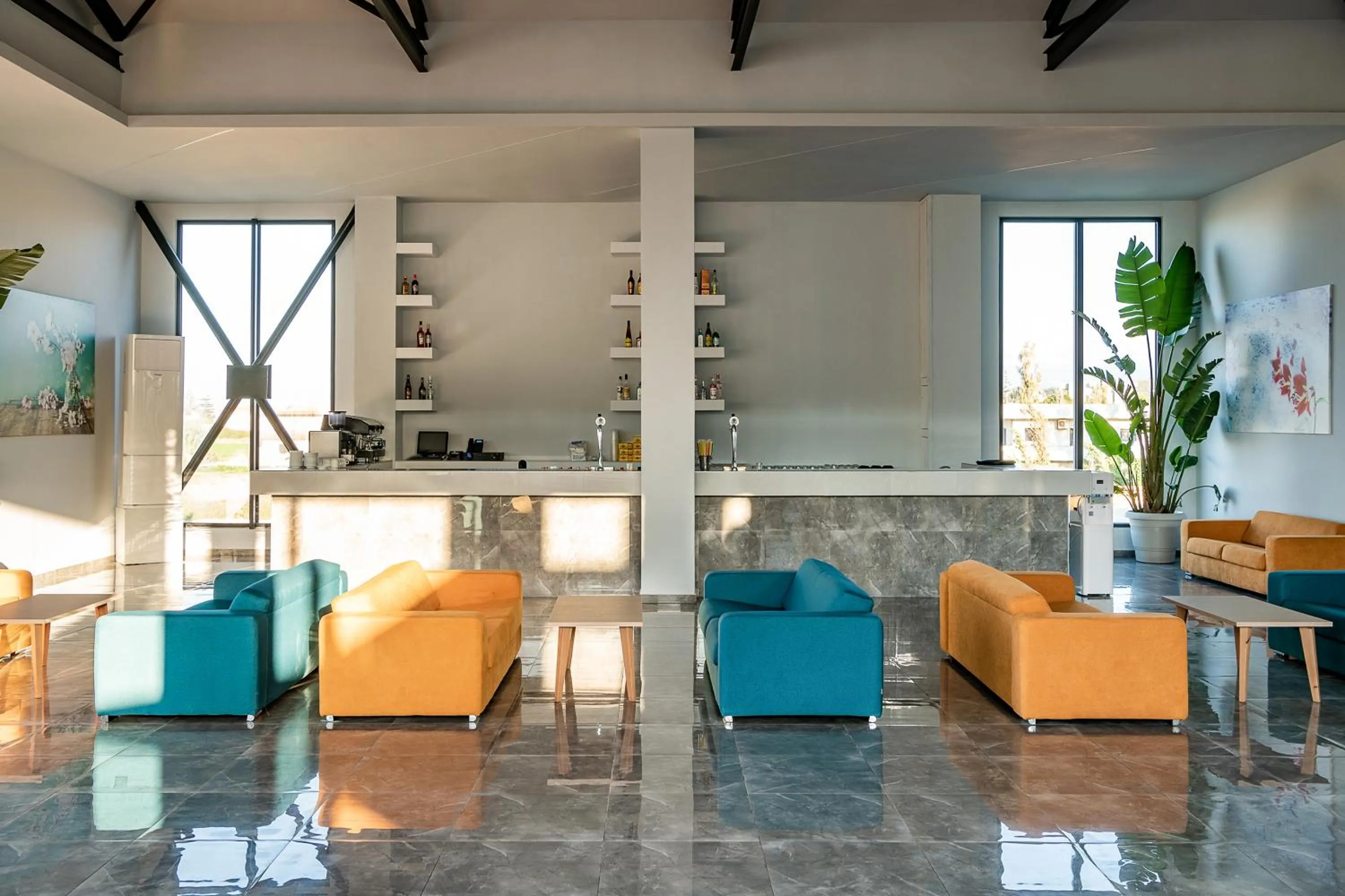 Lounge or bar in Galini Palace