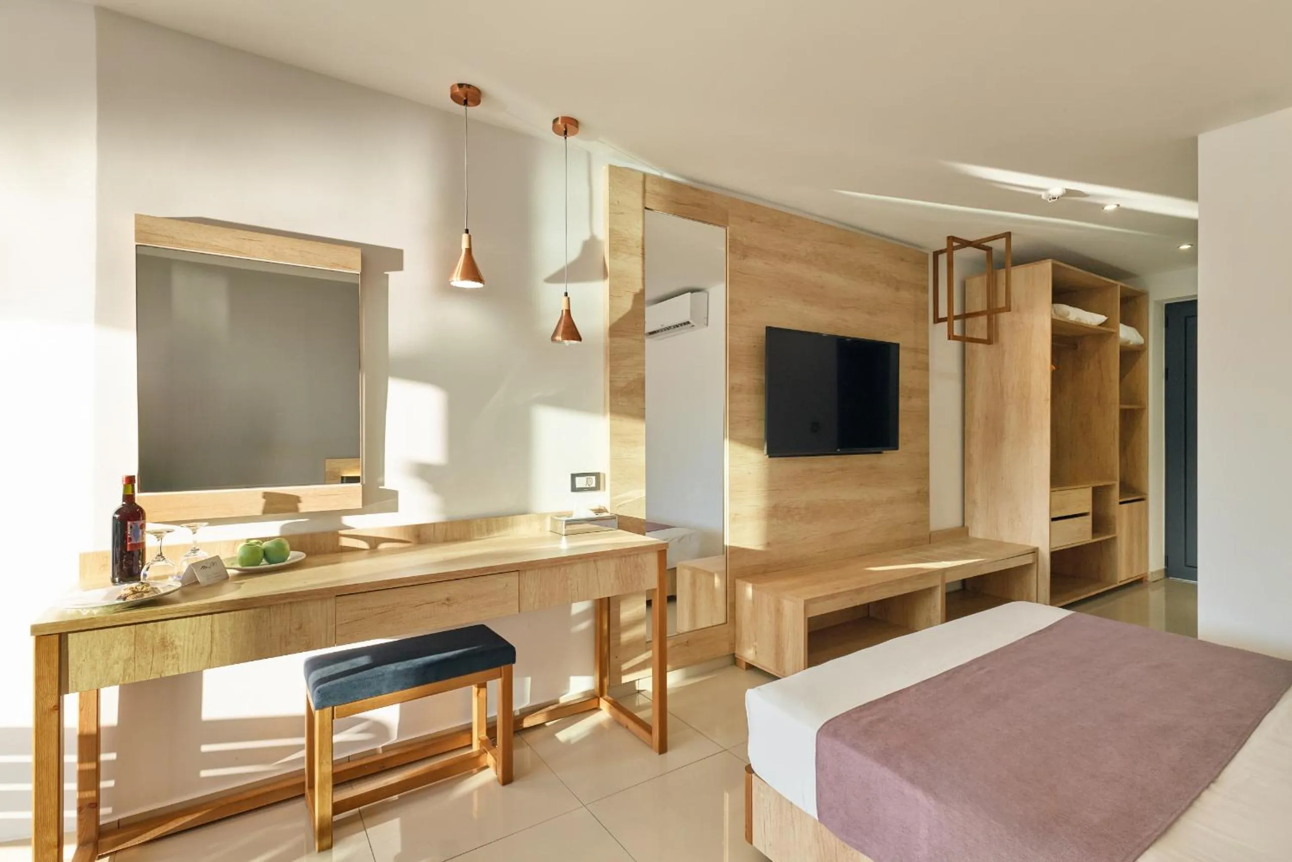 Bed in Galini Palace