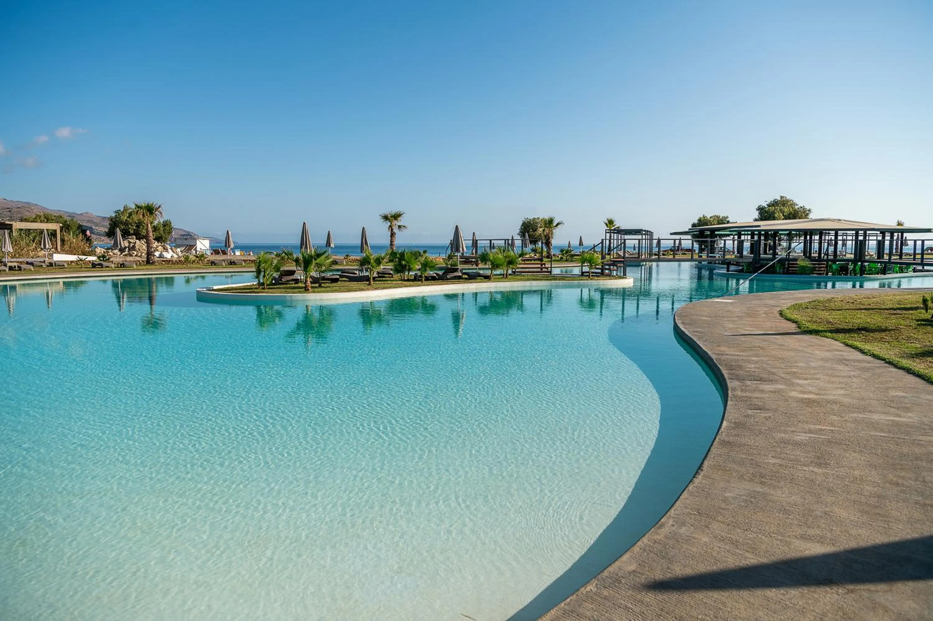 Swimming pool in Galini Palace