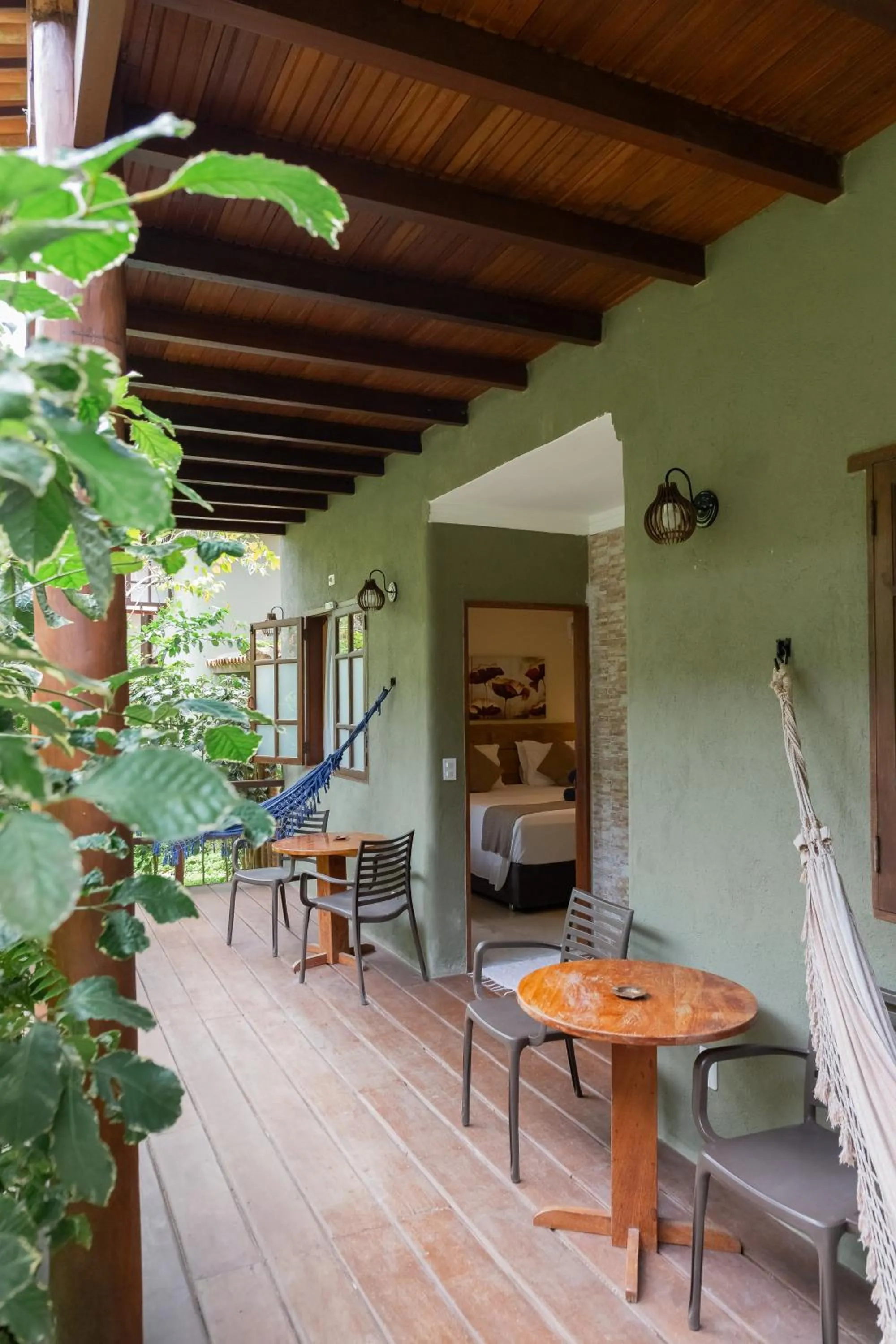 Patio in Hotel Pousada Villa Zena - Frente ao Mar - Pé na areia