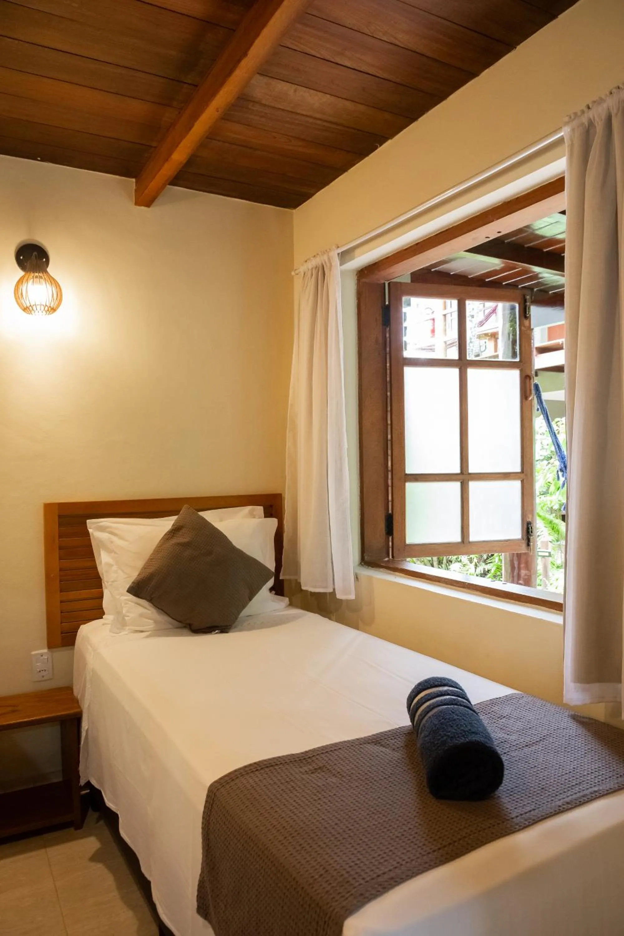 Bedroom, Bed in Hotel Pousada Villa Zena - Frente ao Mar - Pé na areia