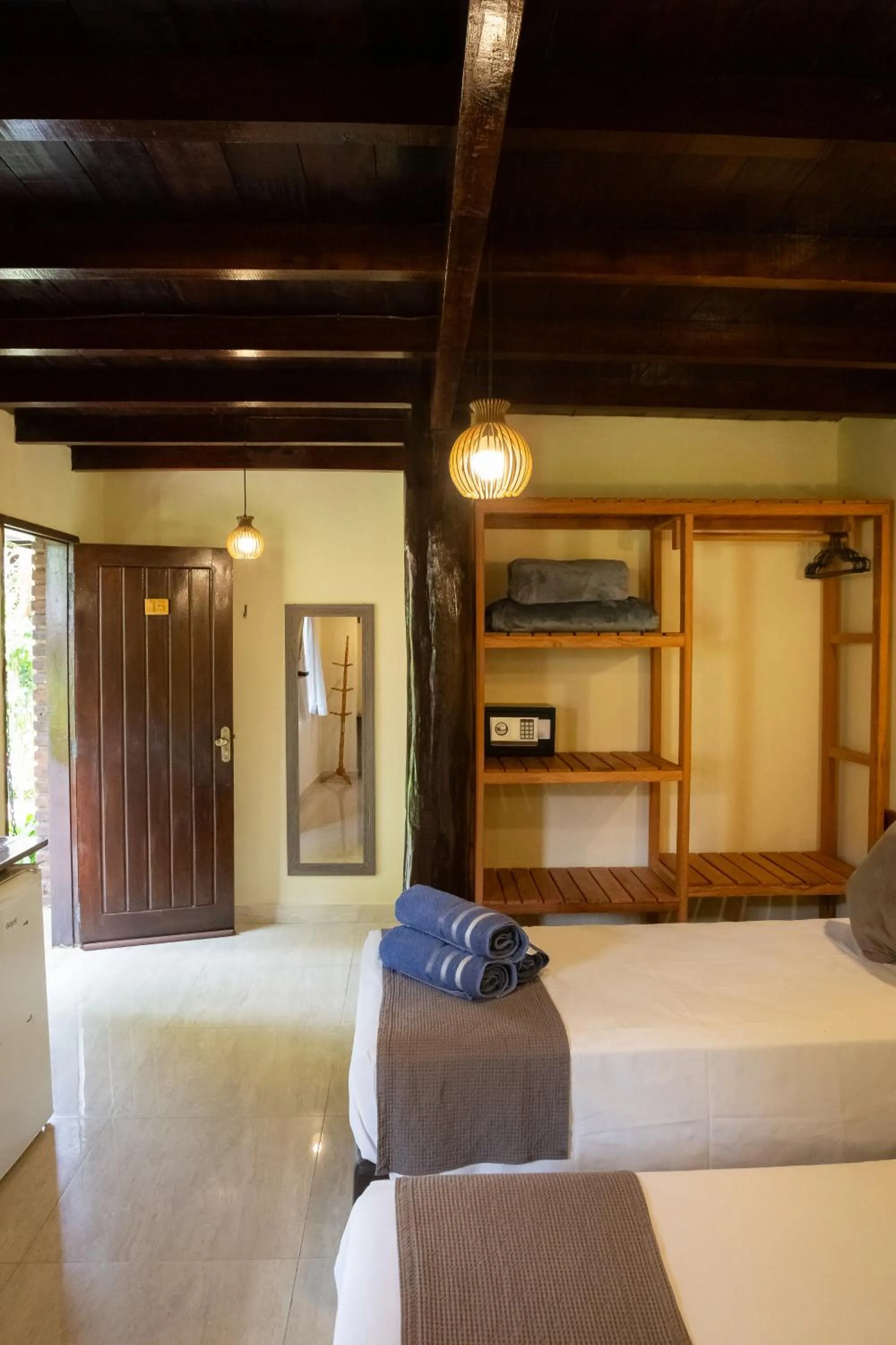 Bed in Hotel Pousada Villa Zena - Frente ao Mar - Pé na areia