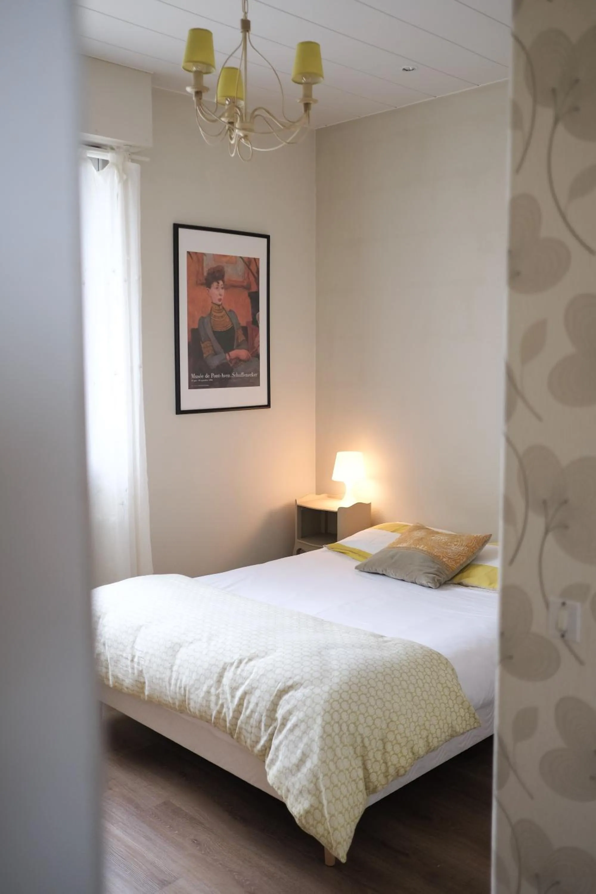 Bed in Pension de Kerioual