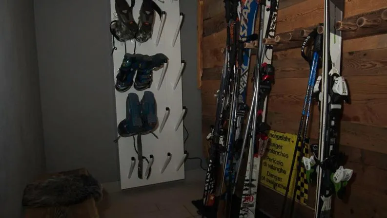 Skiing in Pension de la Poste
