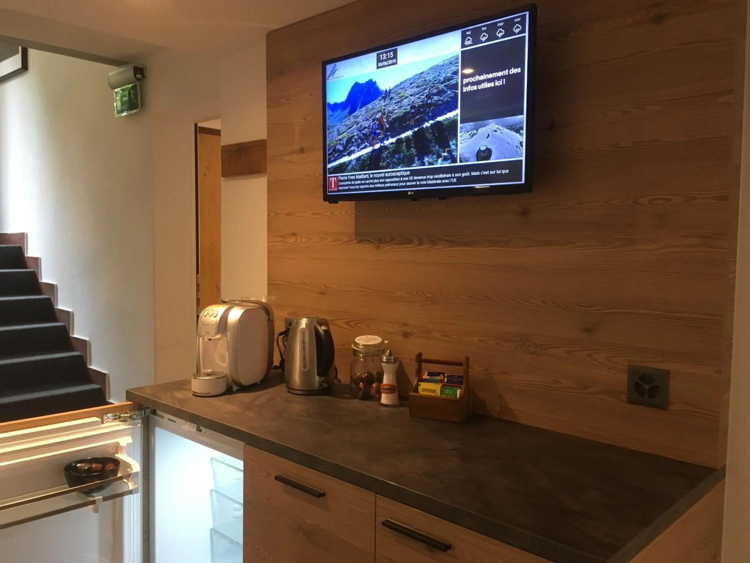 Coffee/tea facilities in Pension de la Poste