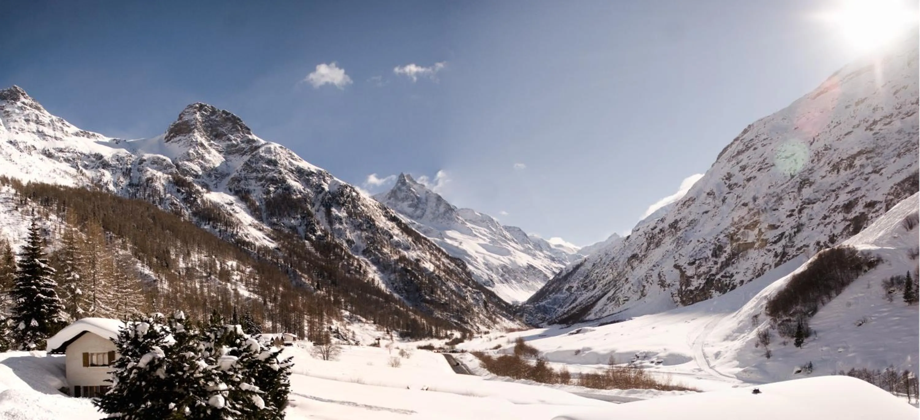 Natural landscape in Pension de la Poste