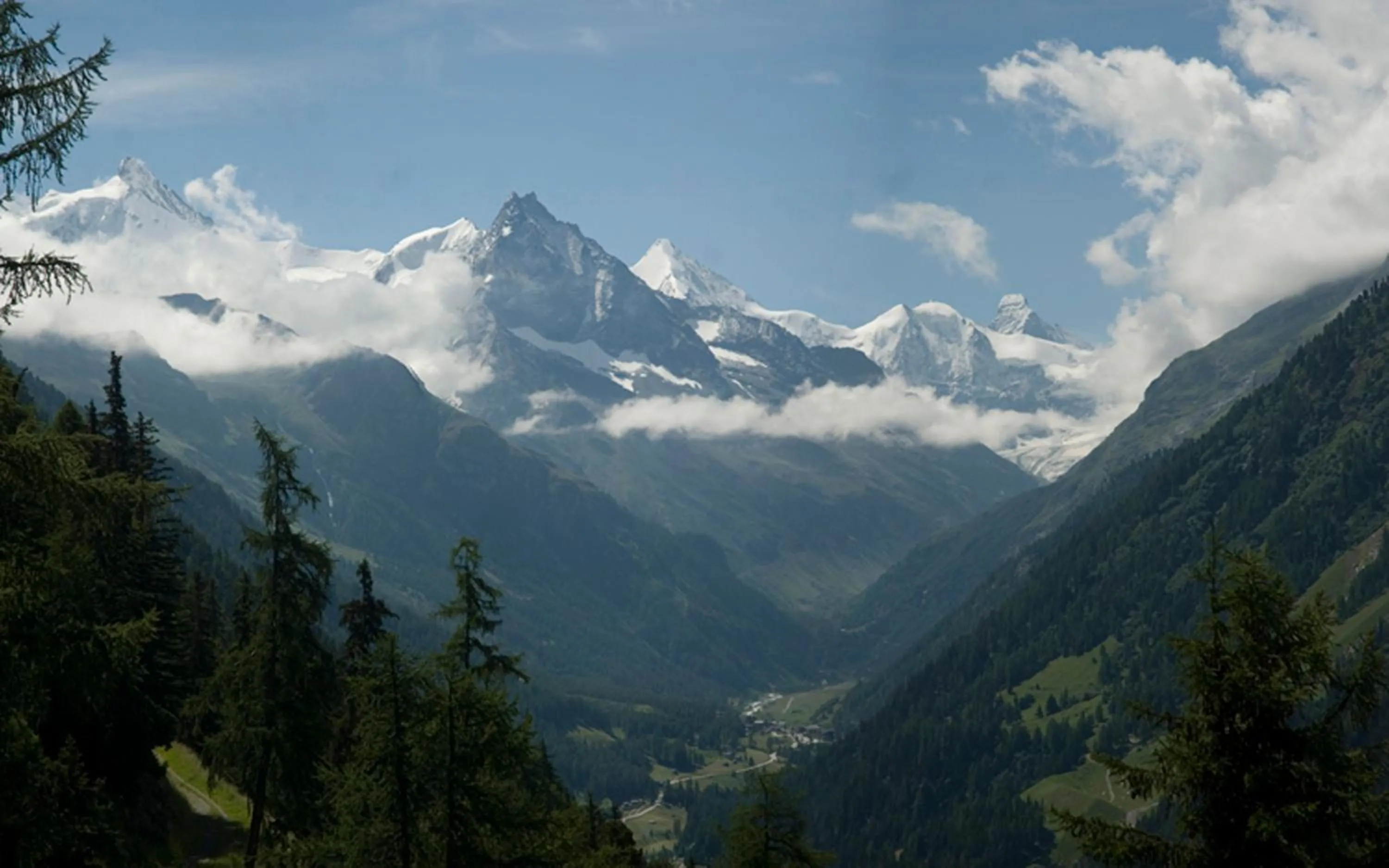 Natural landscape in Pension de la Poste